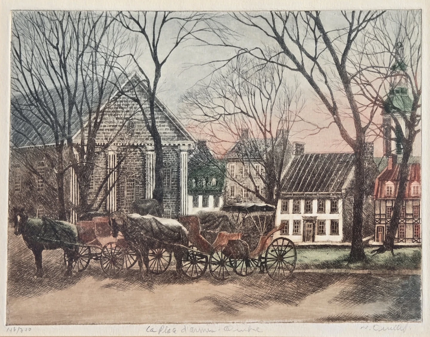 Signed and Editioned Original Etching