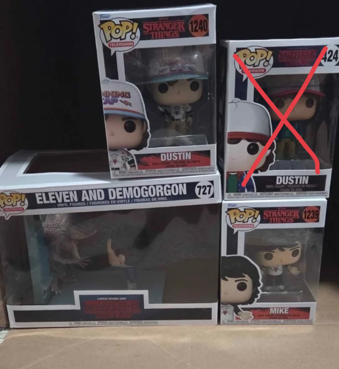 Stranger Things Funko Pops