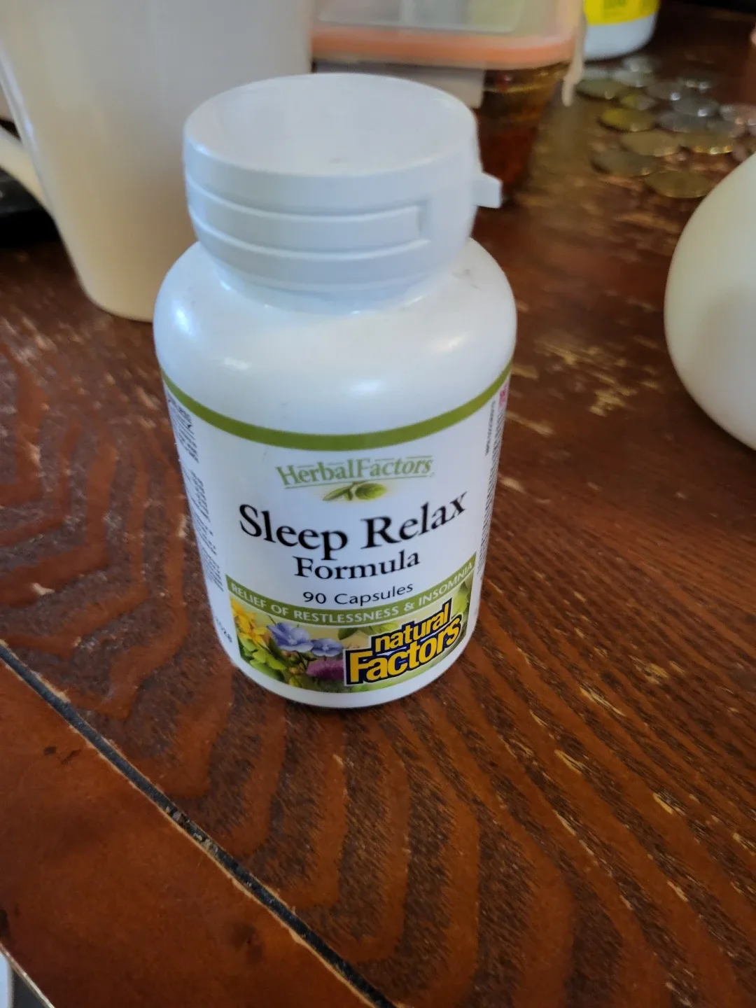 🏈 Natural Factors Sleep Relax Formula 90 Capsules