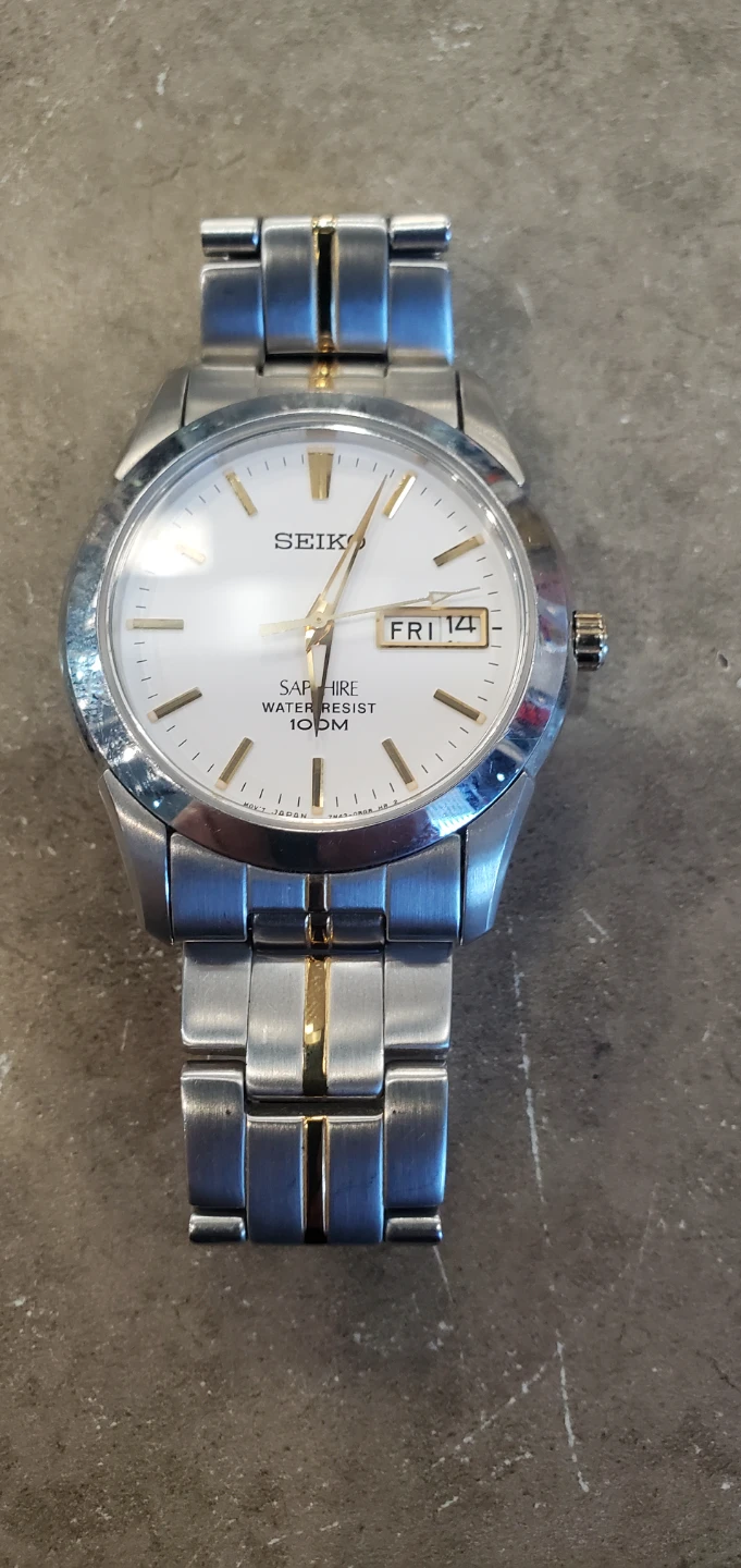 Seiko Sapphire Quartz Watch