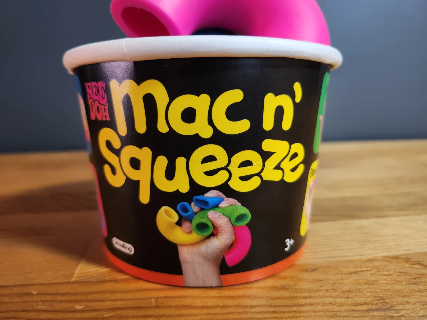 NeeDoh Mac n' Squeeze Fidget Toy with Container - photo 3