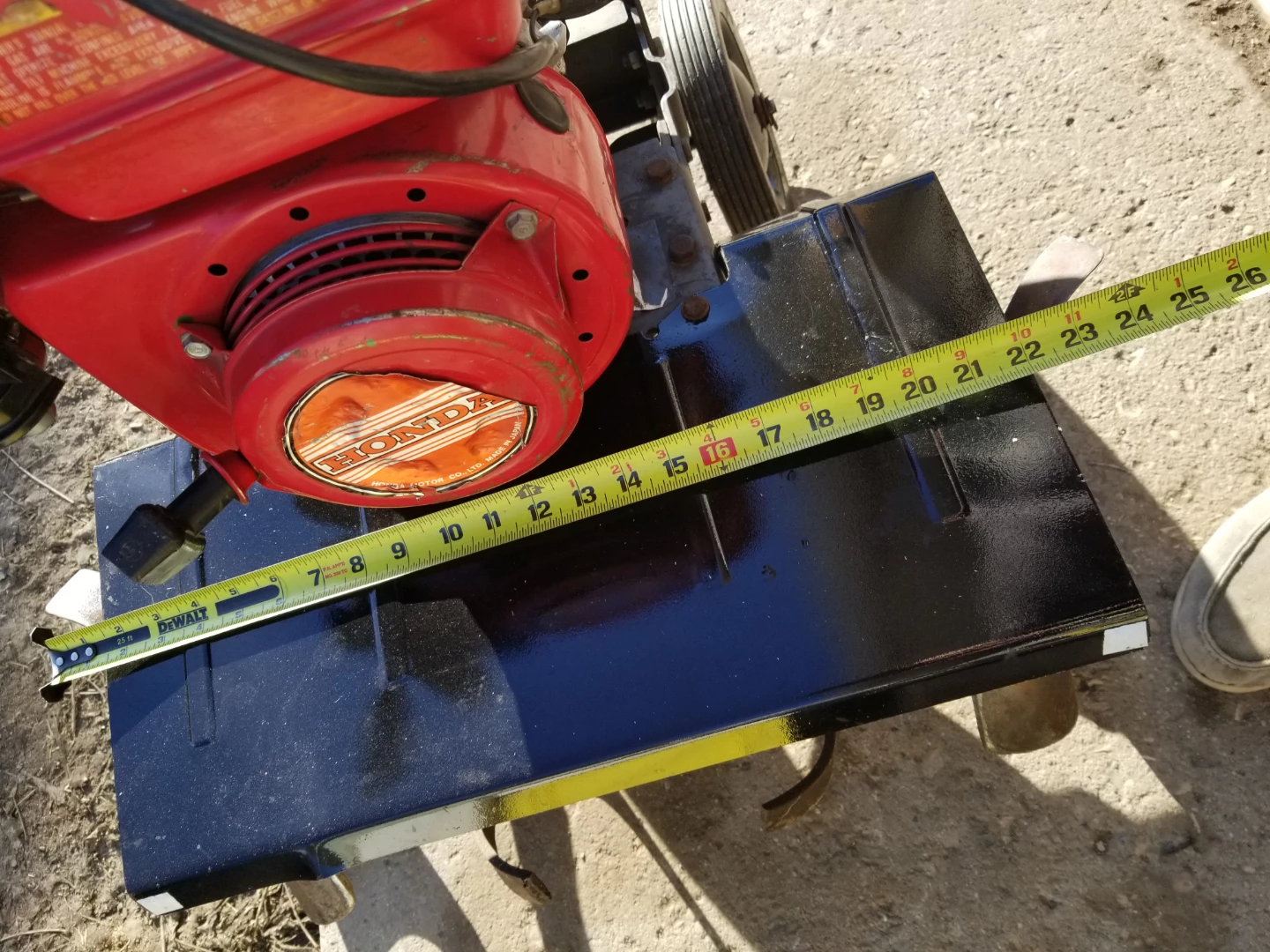 Front Tine Rototiller with Honda Engine. - photo 2