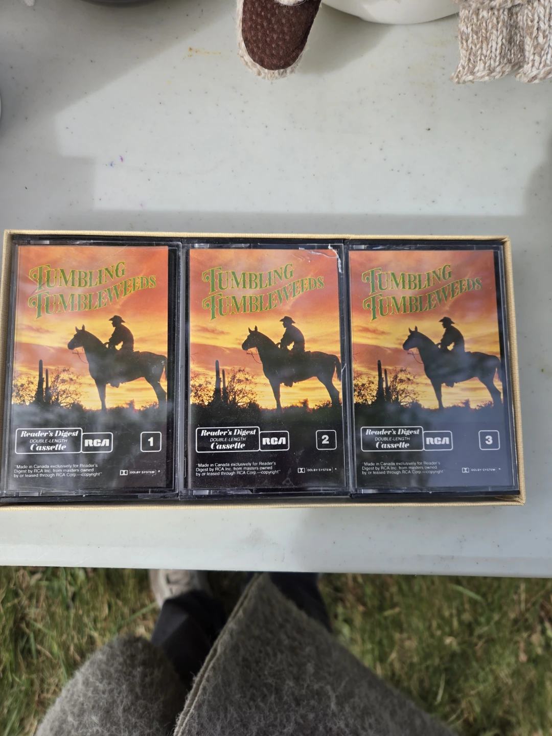 Reader's Digest Tumbling Tumbleweeds Cassette Set - photo 2