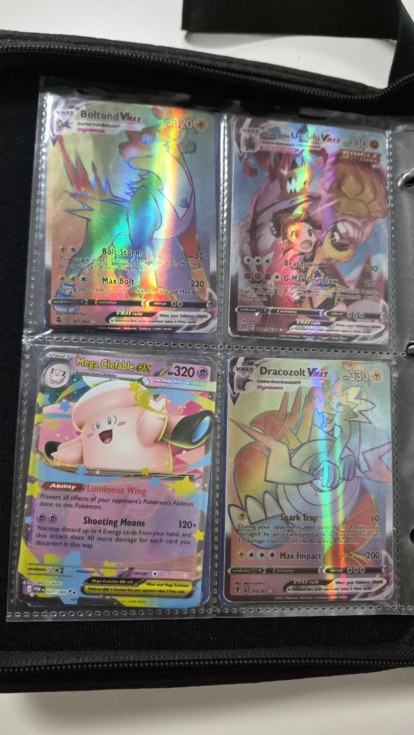 Pokemon Card Binder with Collection - photo 3