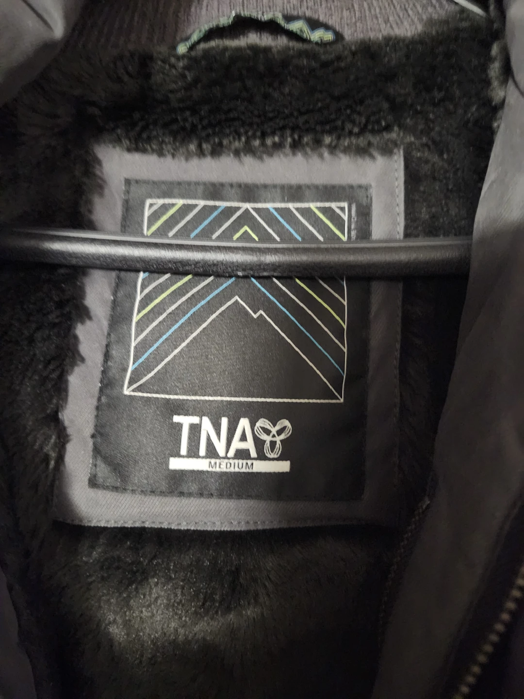 TNA Grey Parka Jacket