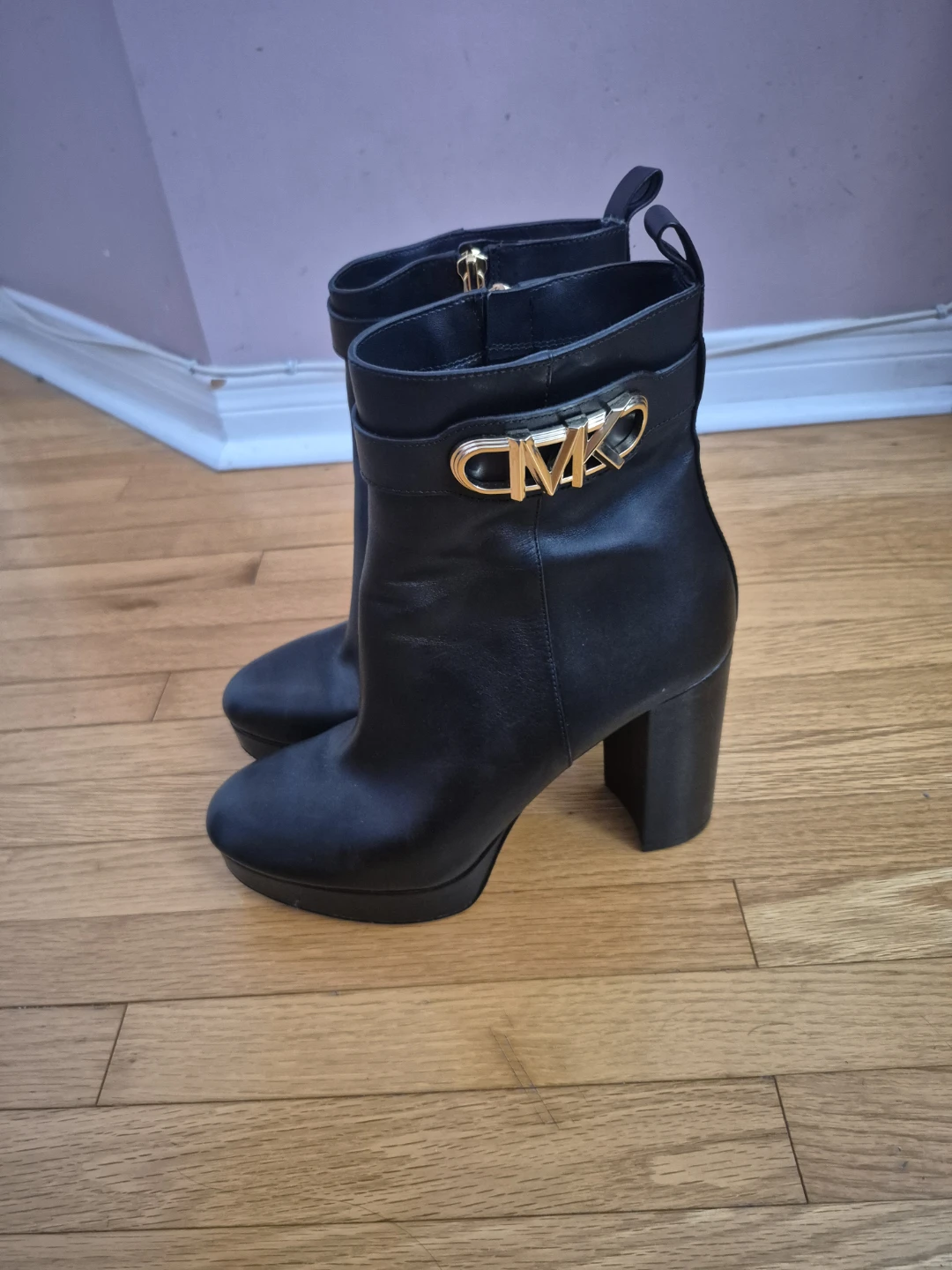 Michael Kors Black Ankle Boots