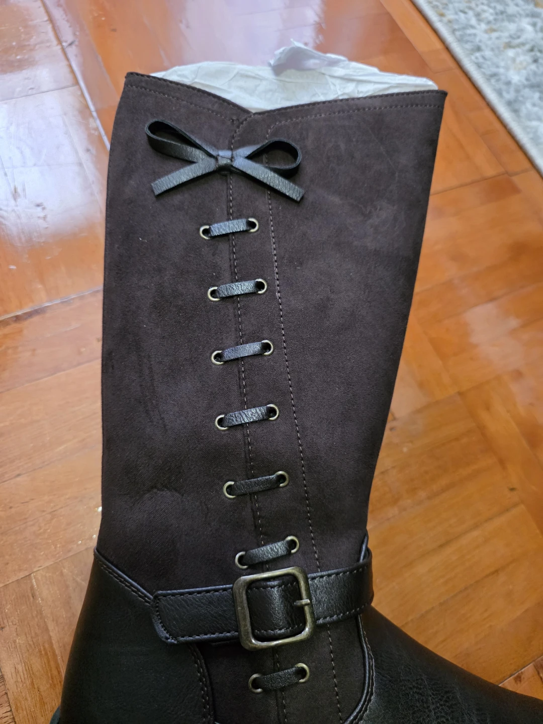 Rachel Shoes Dark Brown Knee-High Boots - photo 5