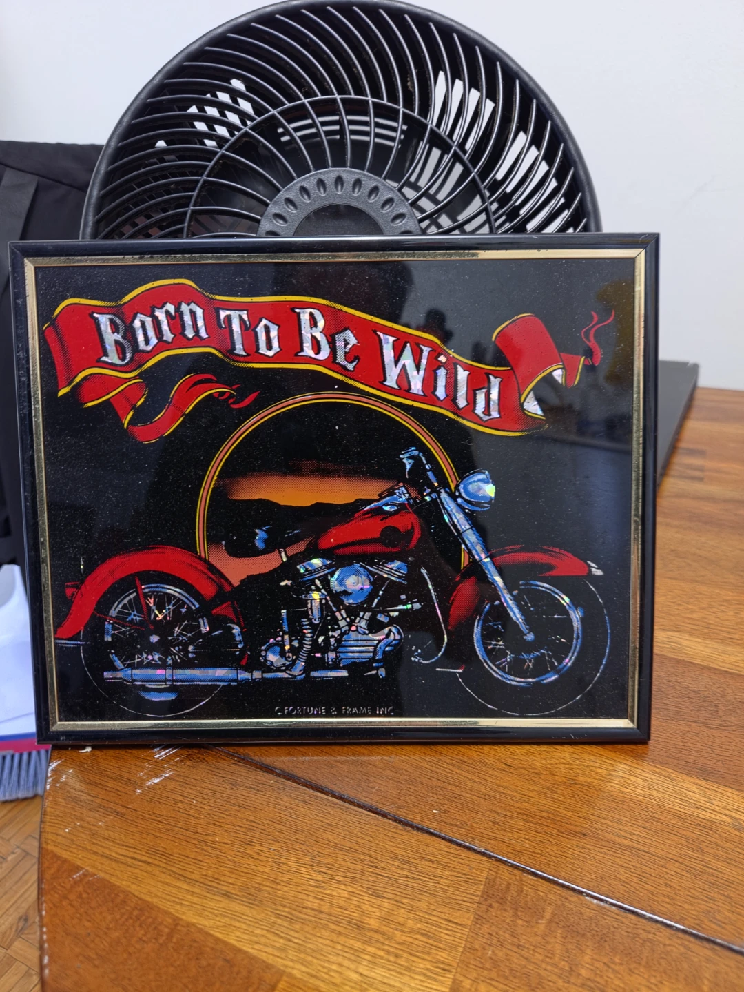 Vintage Fortune & Frame Born To Be Wild Mirror - photo 3