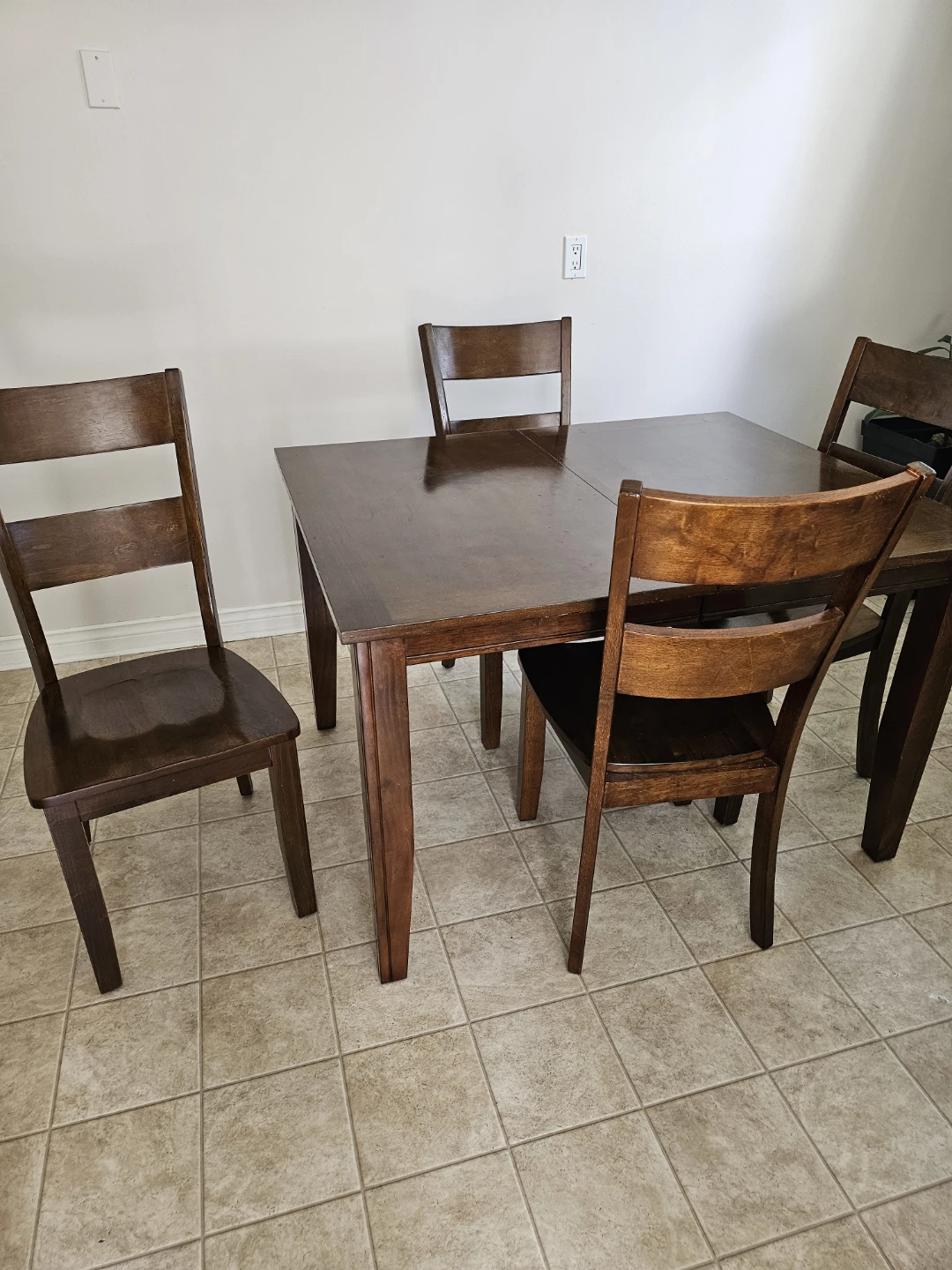 Dark Wood Dining Buffet Console with extension. - photo 5