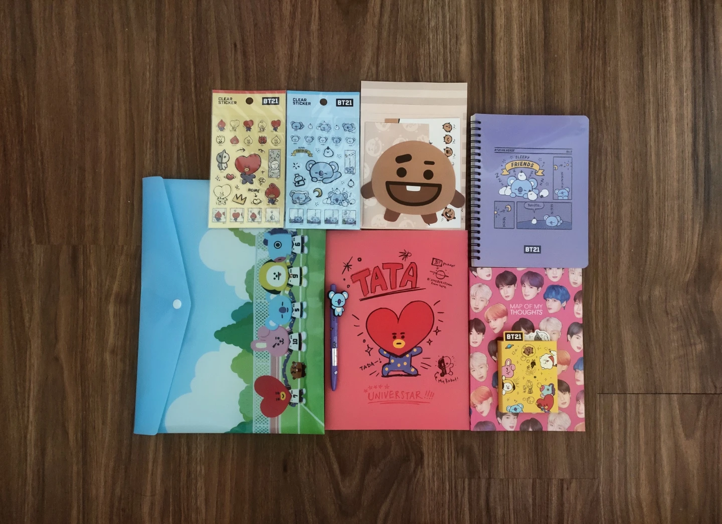 BT21 Stationery Set
