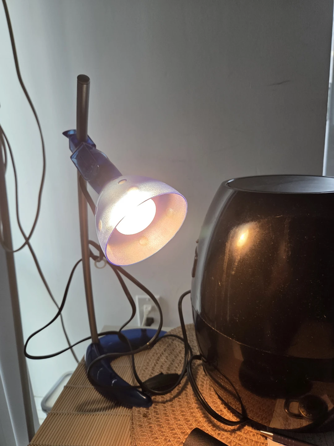 Blue Adjustable Desk Lamp - photo 5