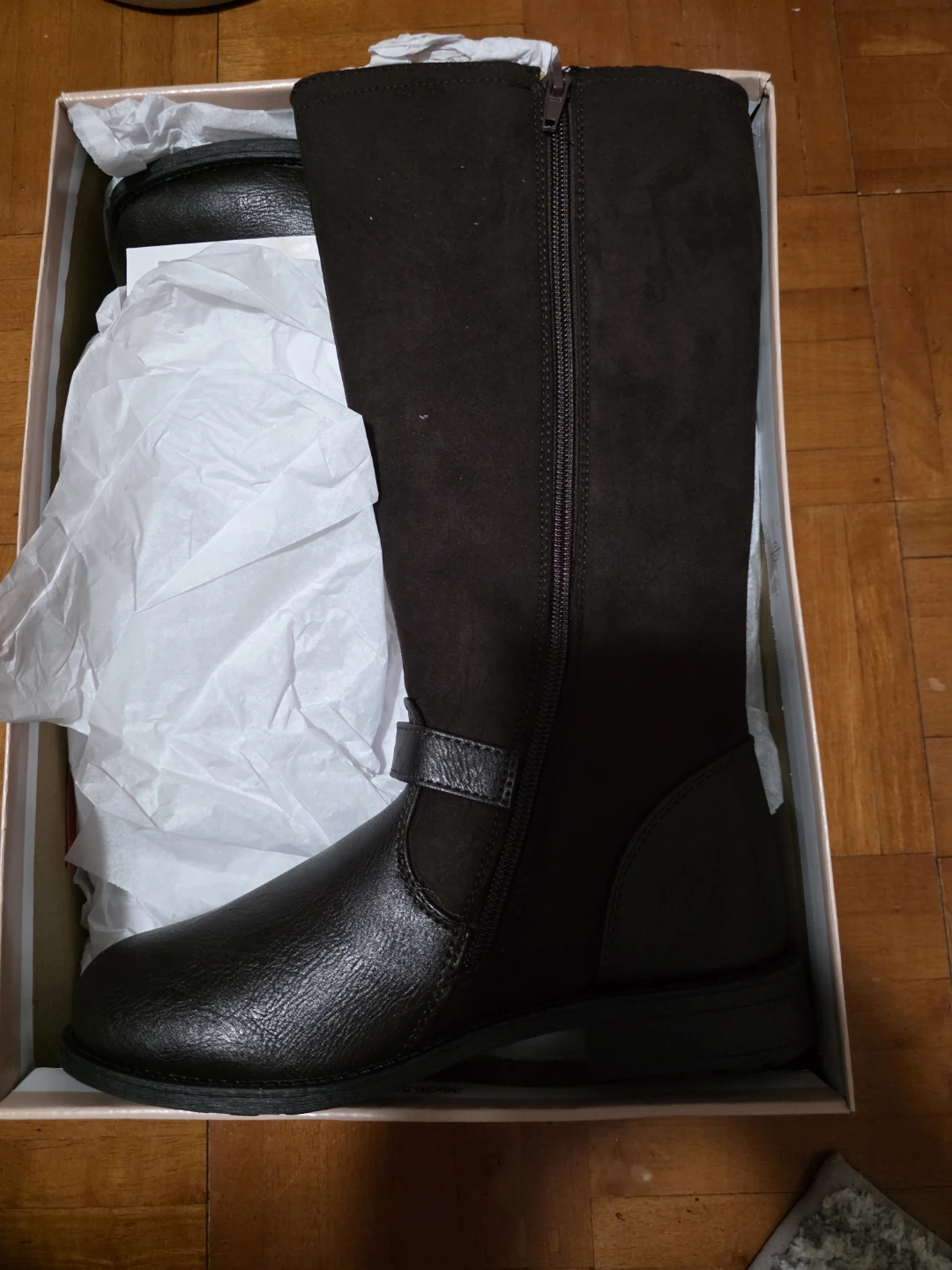 Rachel Shoes Dark Brown Knee-High Boots - photo 2