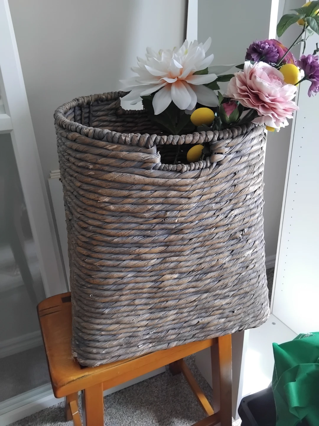 Woven Seagrass Storage Basket