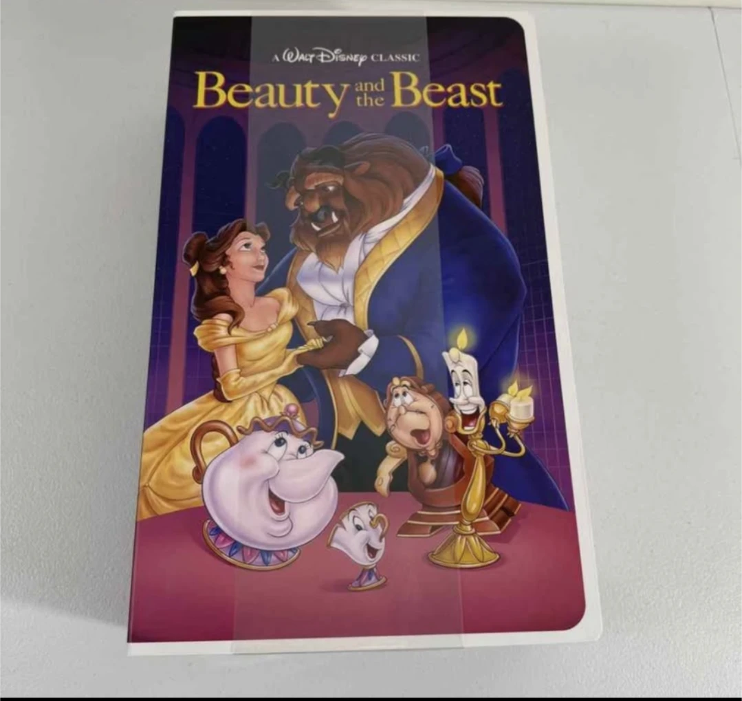 Disney Beauty and the Beast Plush VHS Throw - photo 2
