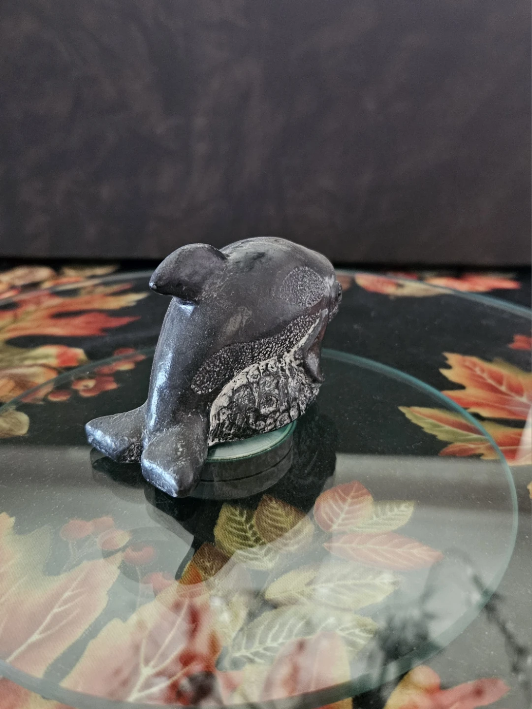Vintage Wolf Original Orca Killer Whale Figurine - photo 4