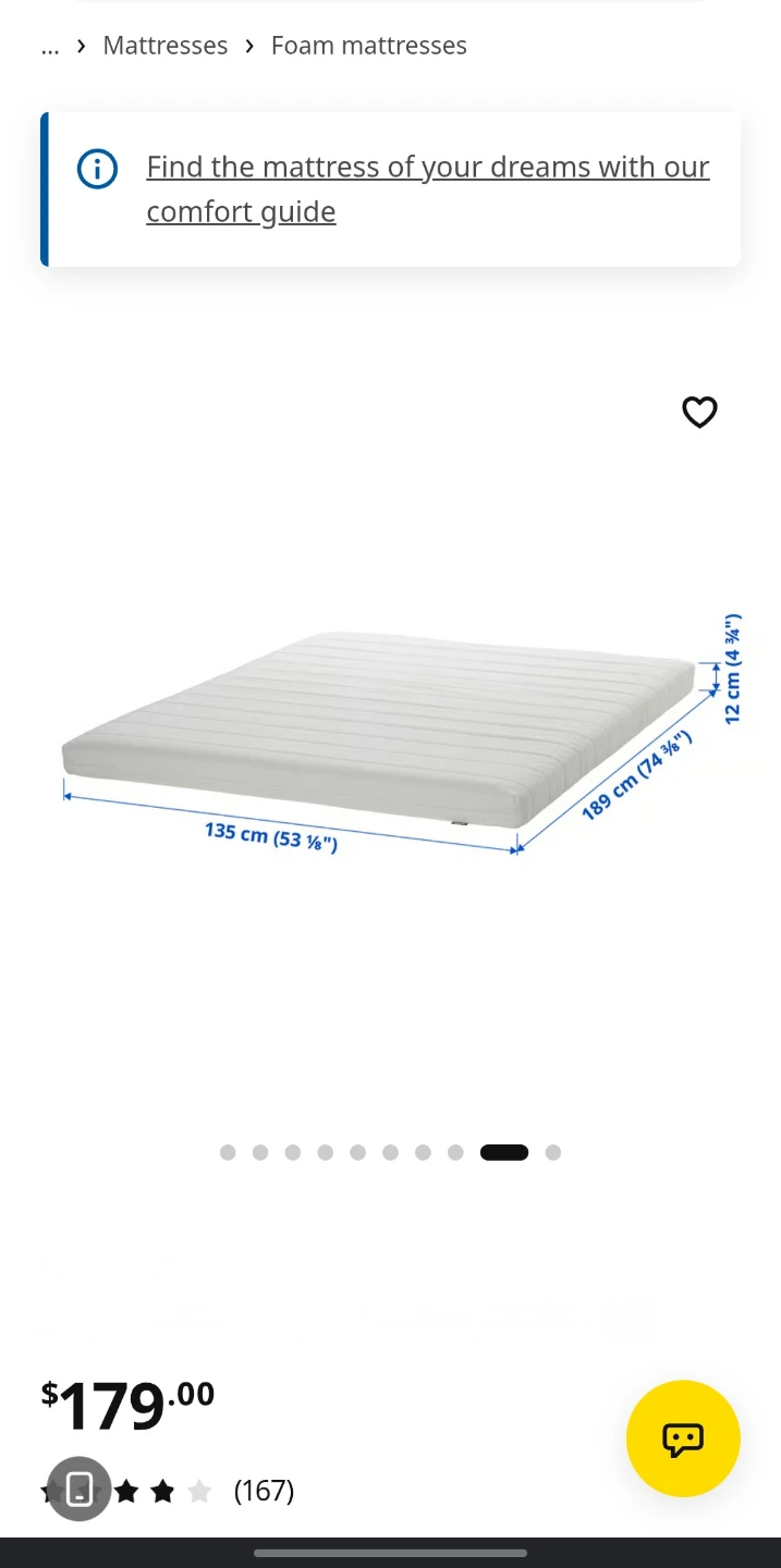 IKEA Foam Mattress - photo 2