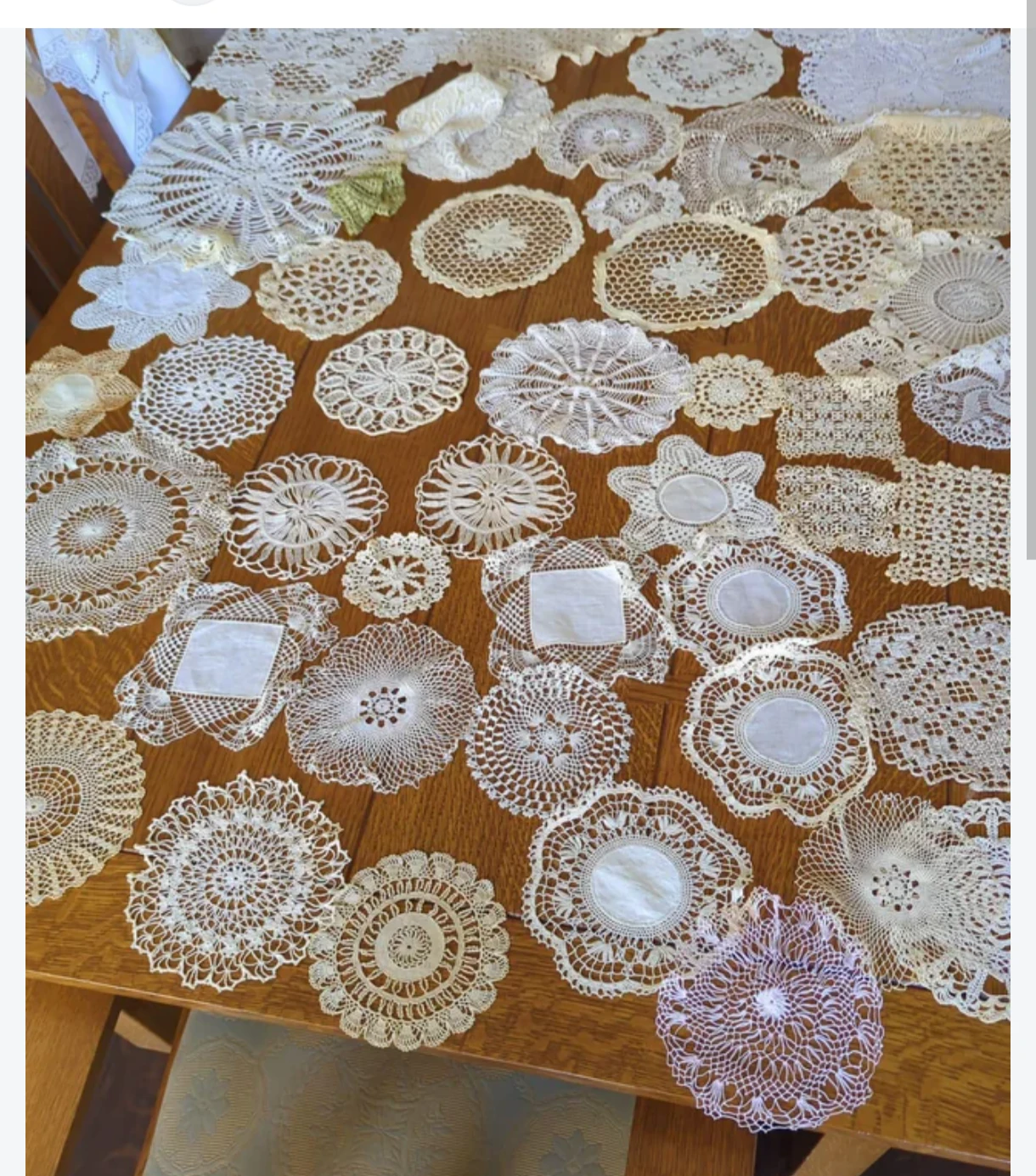 In search of decorative dolies