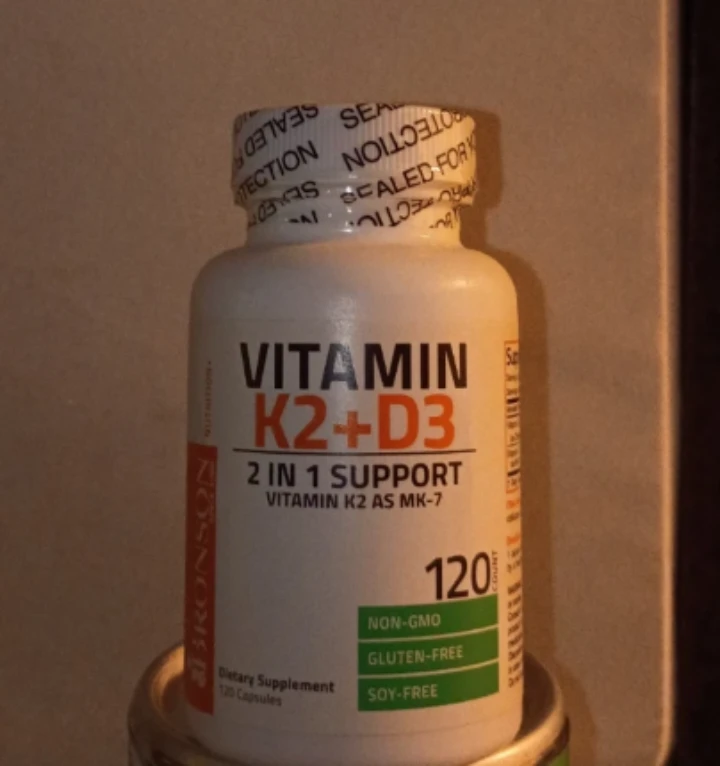 Bronson Vitamin K2 + D3 120 Capsules 🏈