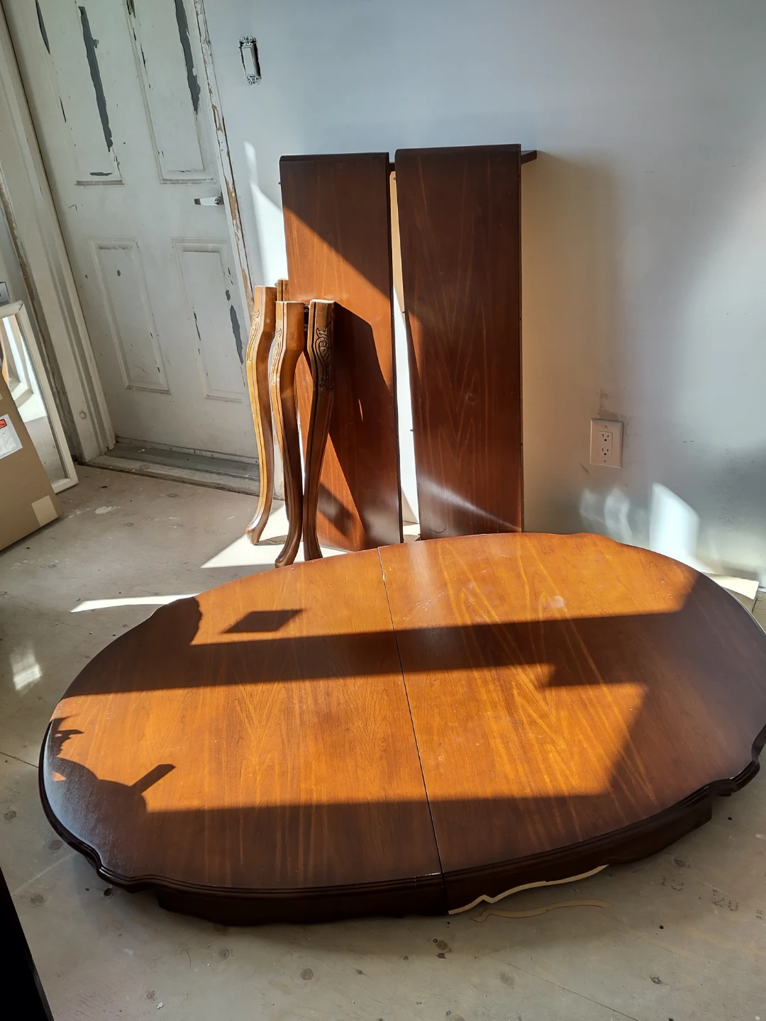 Vintage Solid Wood Dining Table