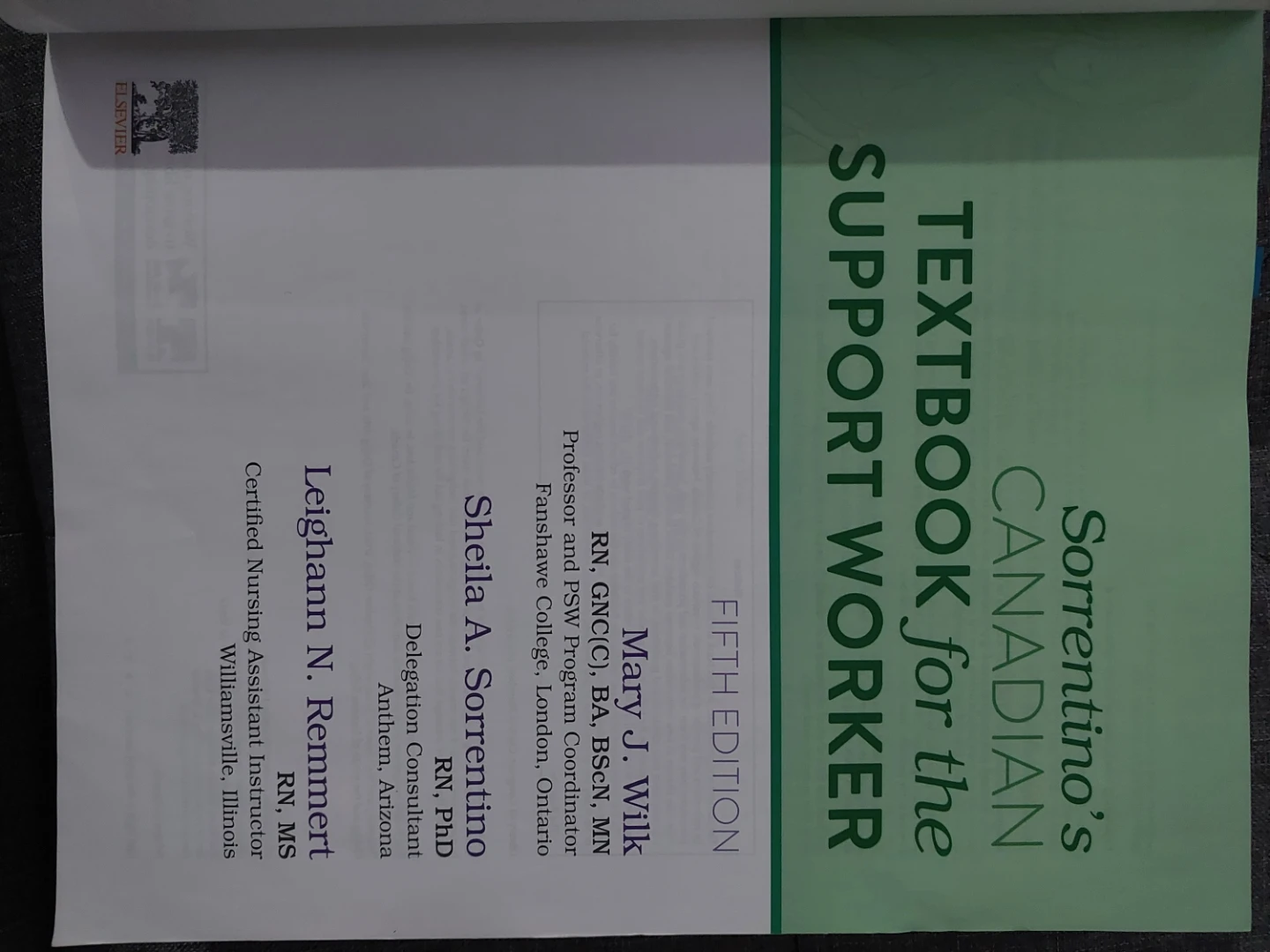 Sorrentino's Canadian Textbook for the Support Worker - photo 3