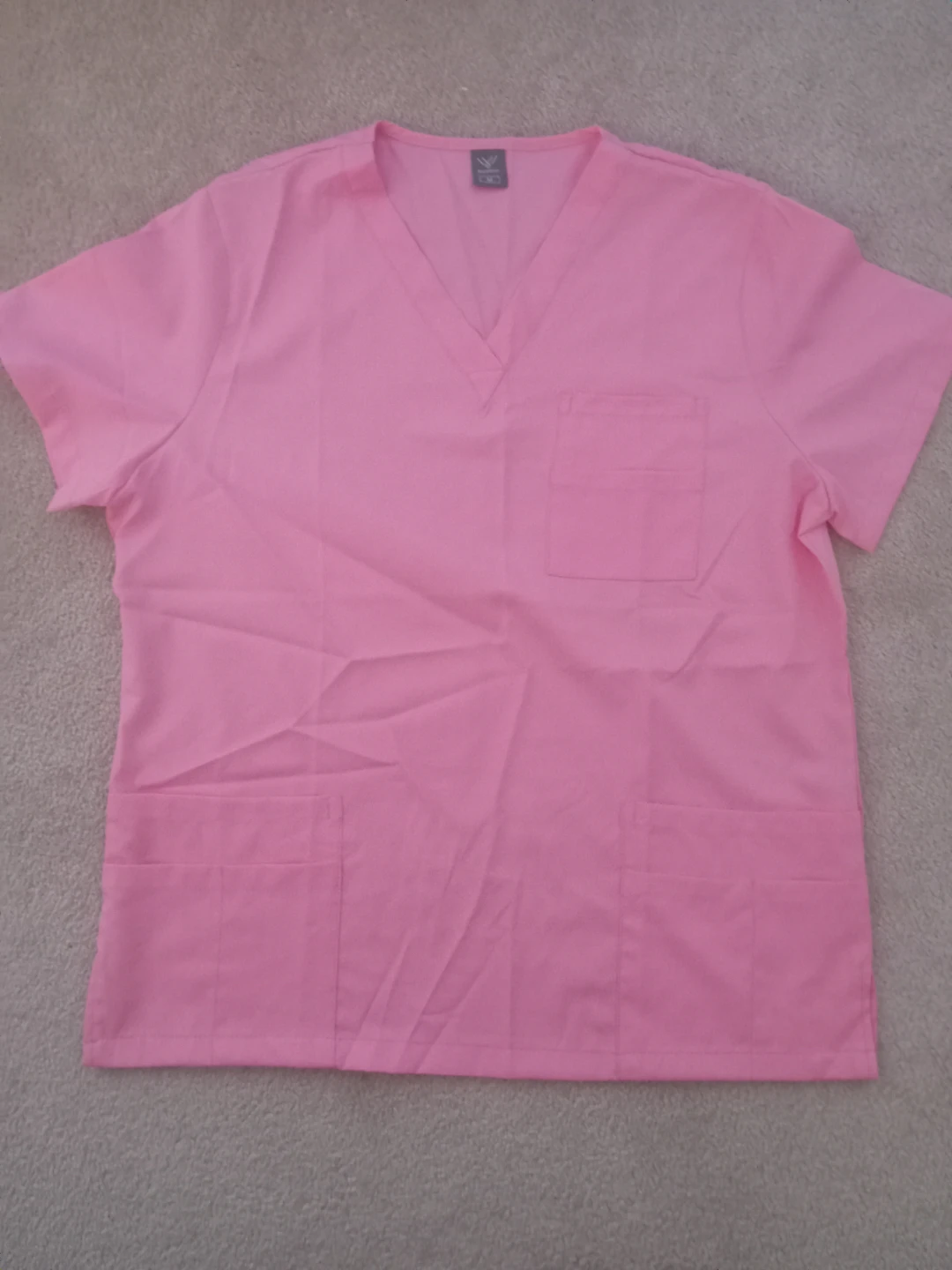 Pink Scrubs Medium Top & Bottom