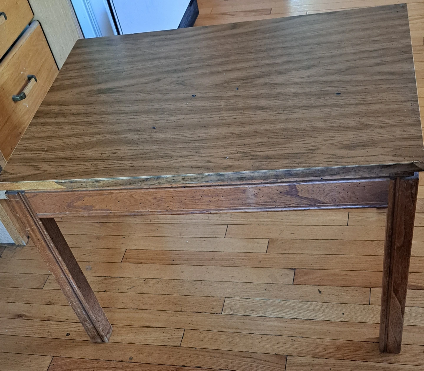 Wooden side table