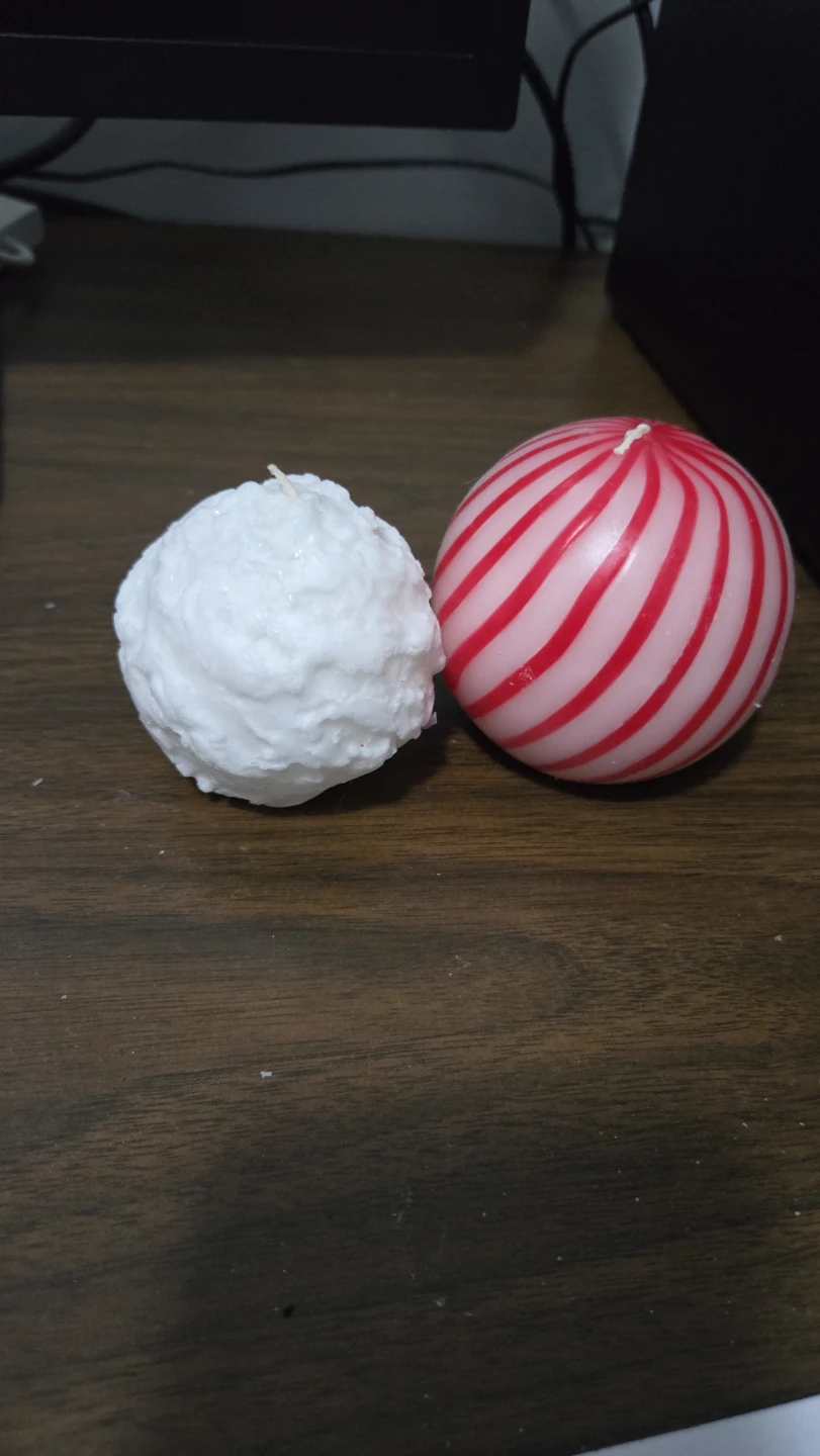 Assorted decorative candles