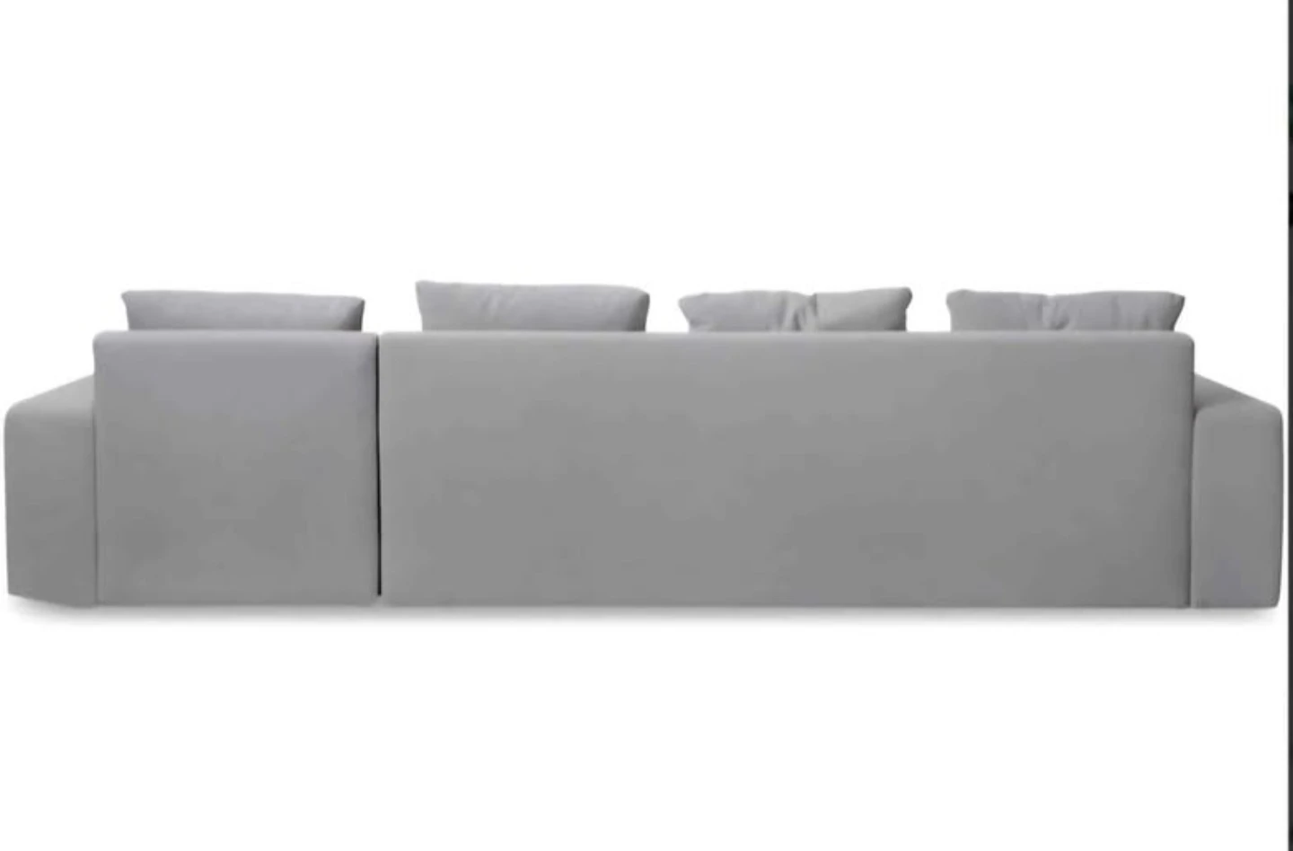 Large Grey Sectional Sofa - photo 3