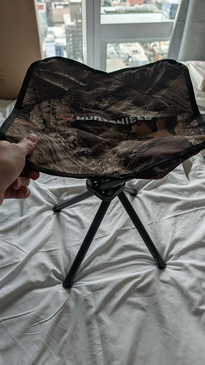 HuntShield Camo Tripod Stool