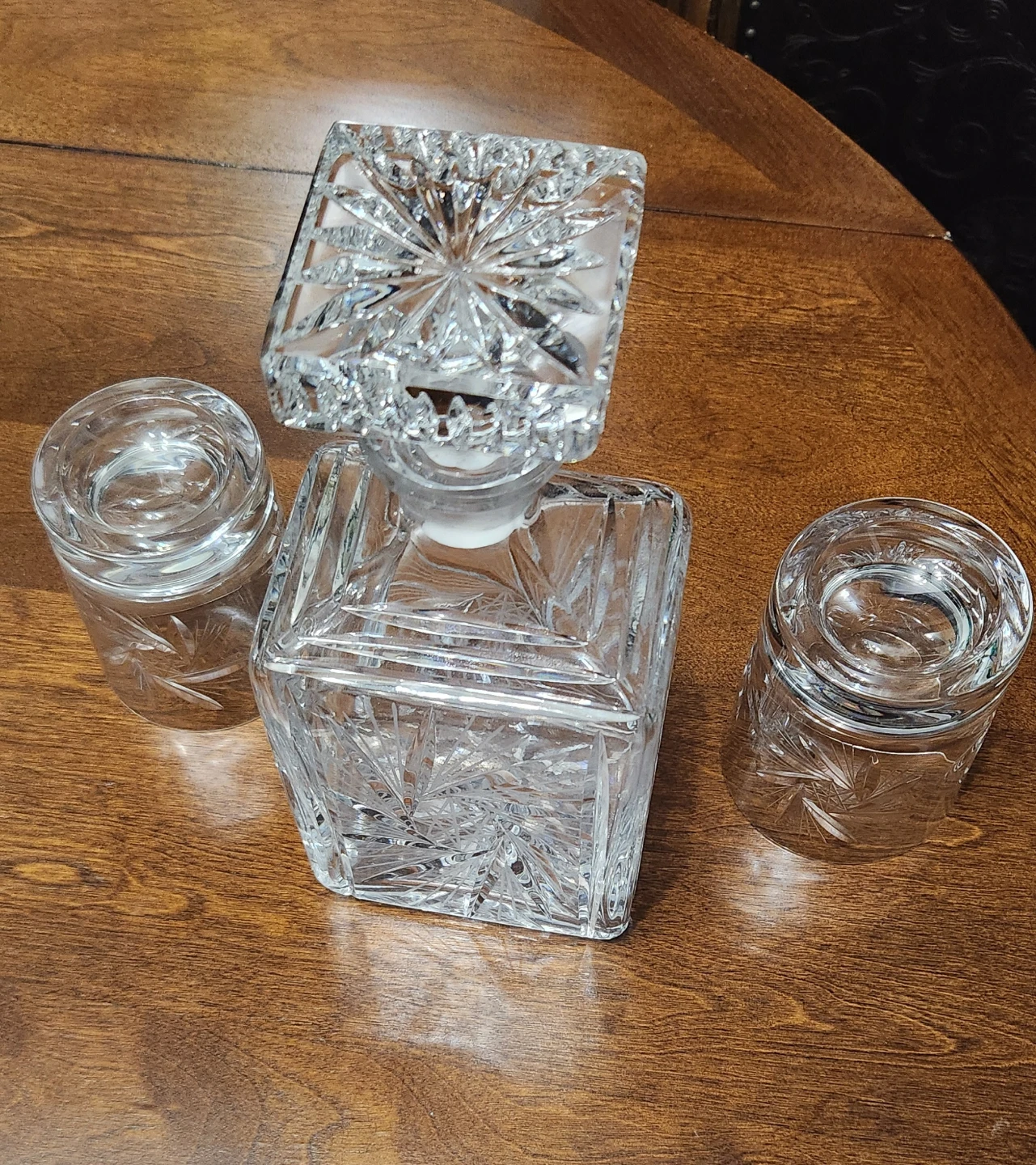 Crystal Whiskey Decanter Set - photo 3