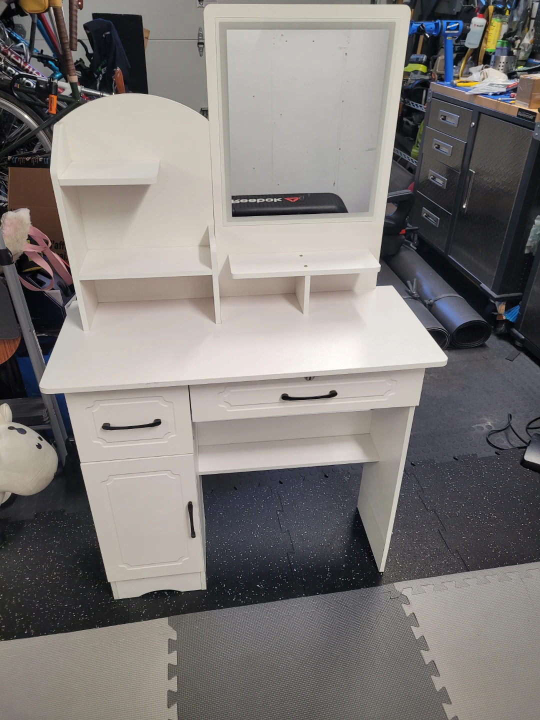 Vanity Desk with Mirror for girls ages 7-12