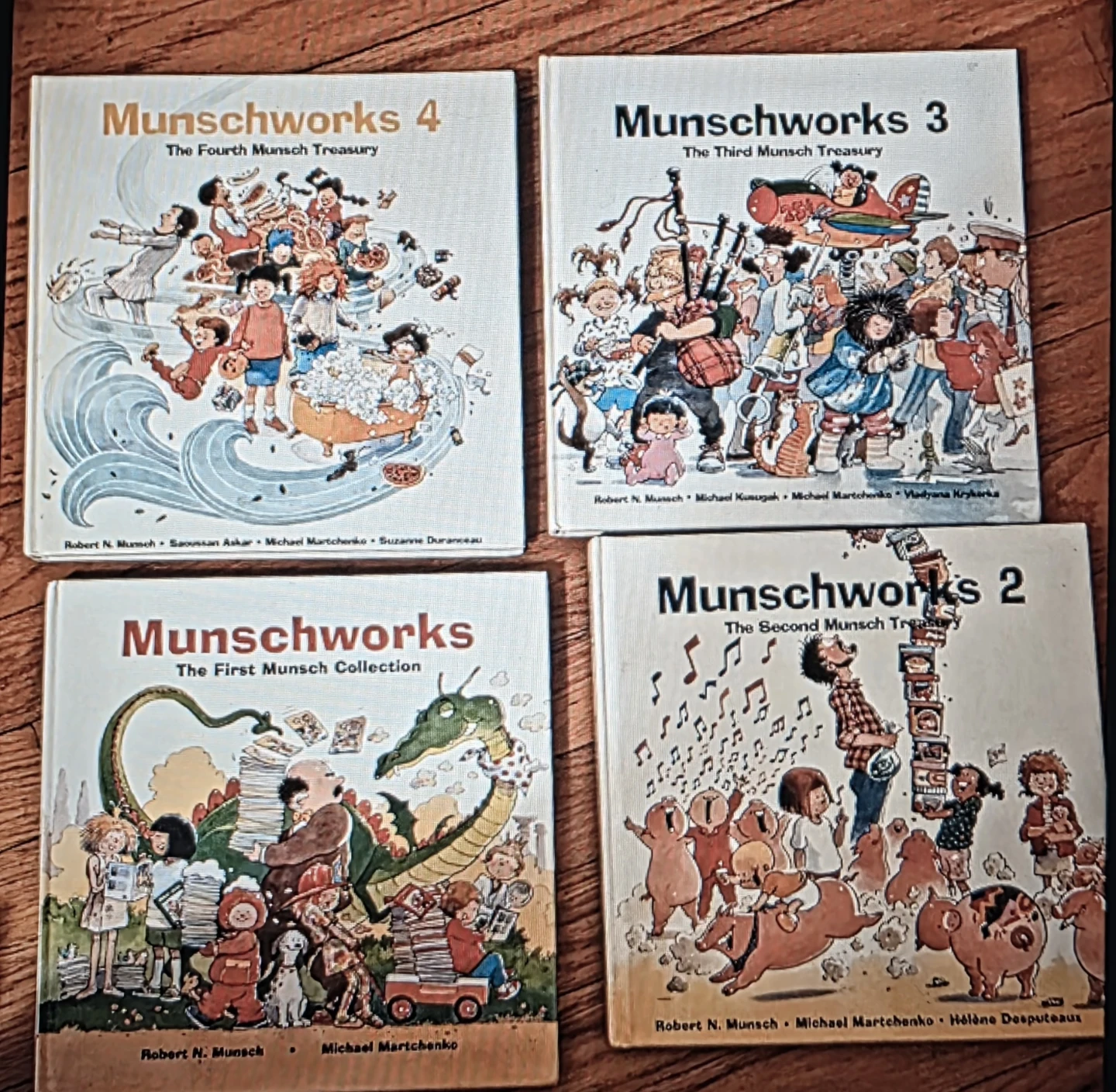 Munschworks Books 2, 3, 4, and The First Munsch Collection