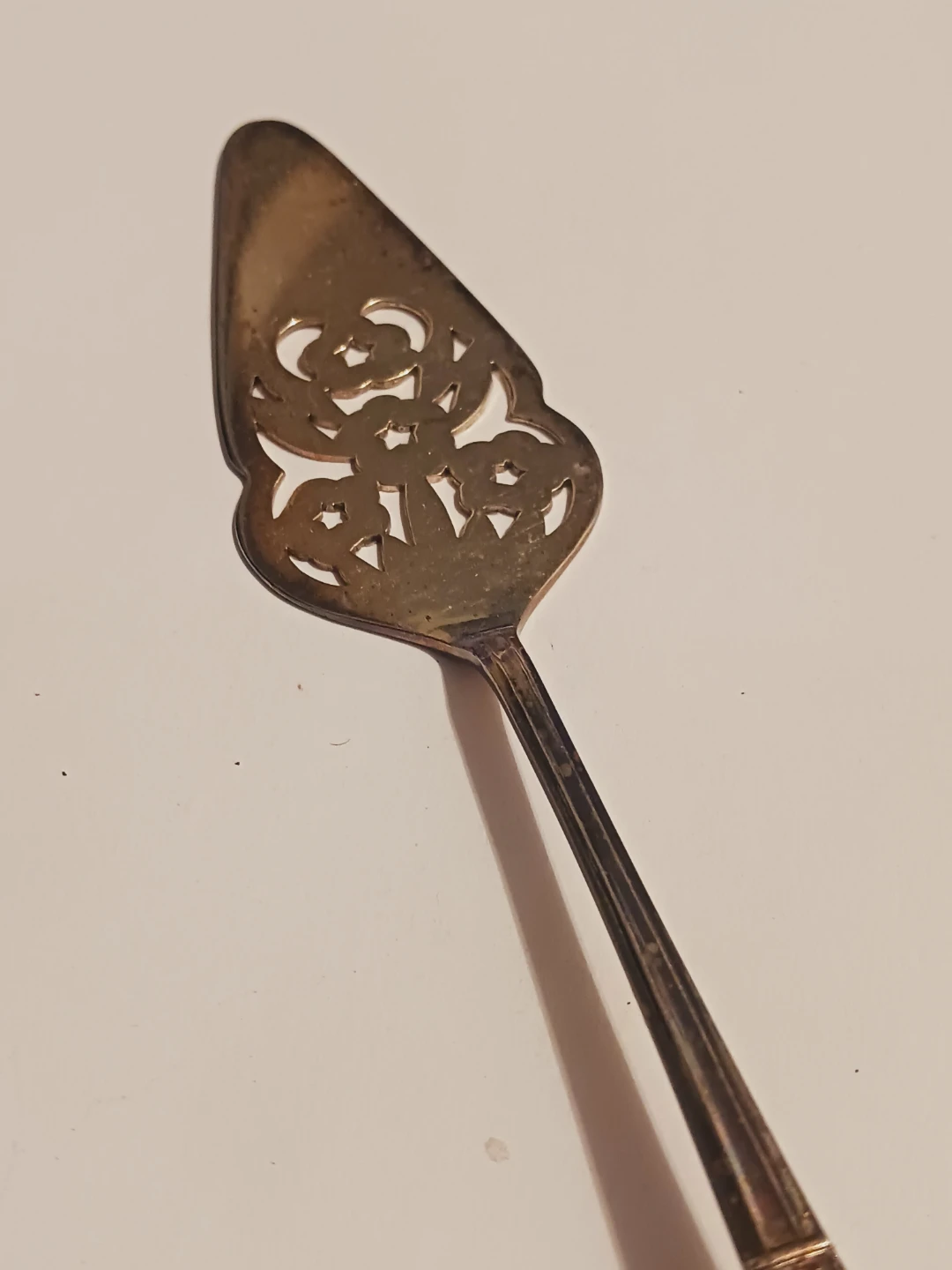 Antique Silver Small Size Cake Server - photo 3