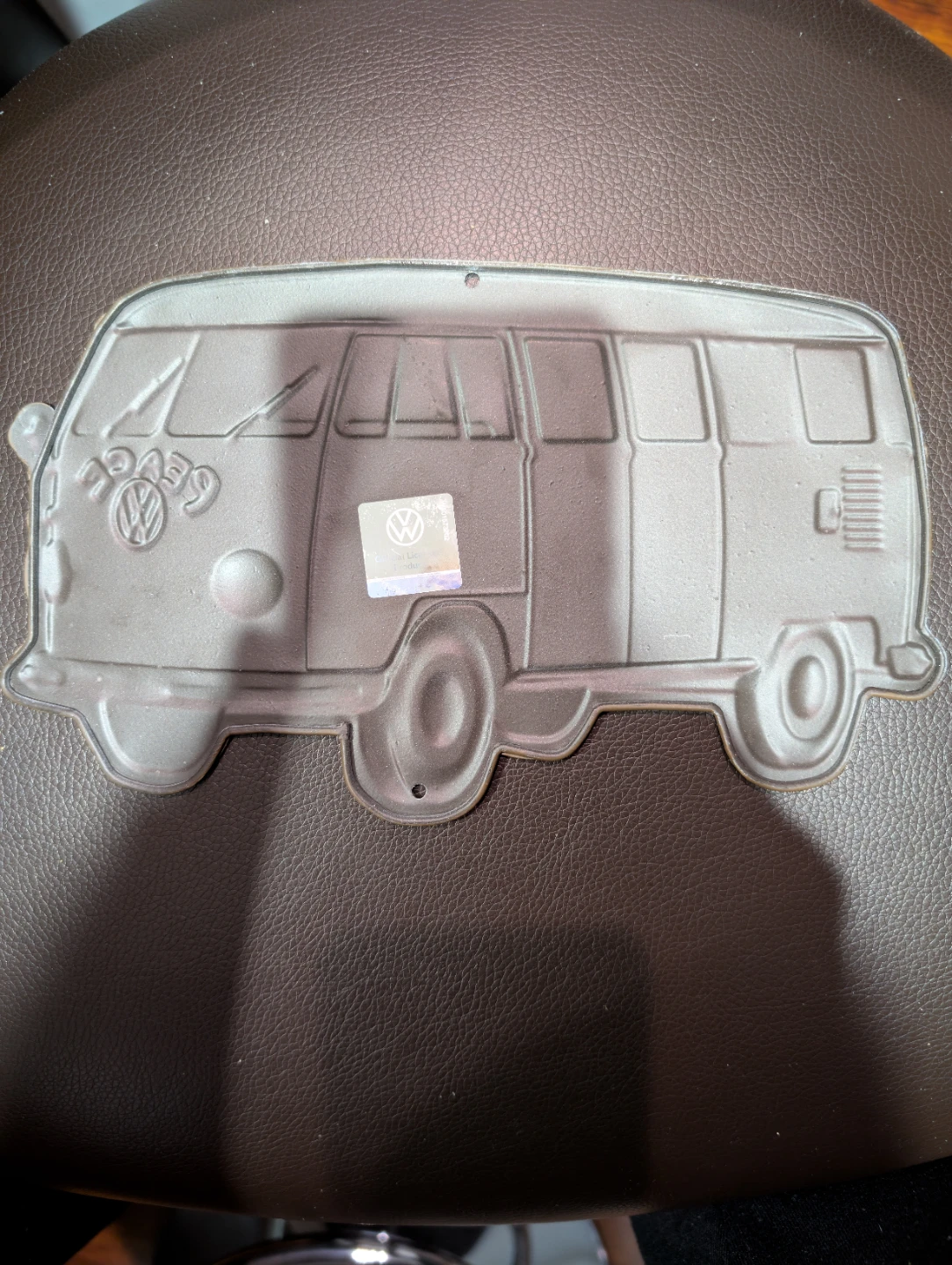 Volkswagen VW Bus 1960  Metal Sign Hippie Peace Beetle - photo 2