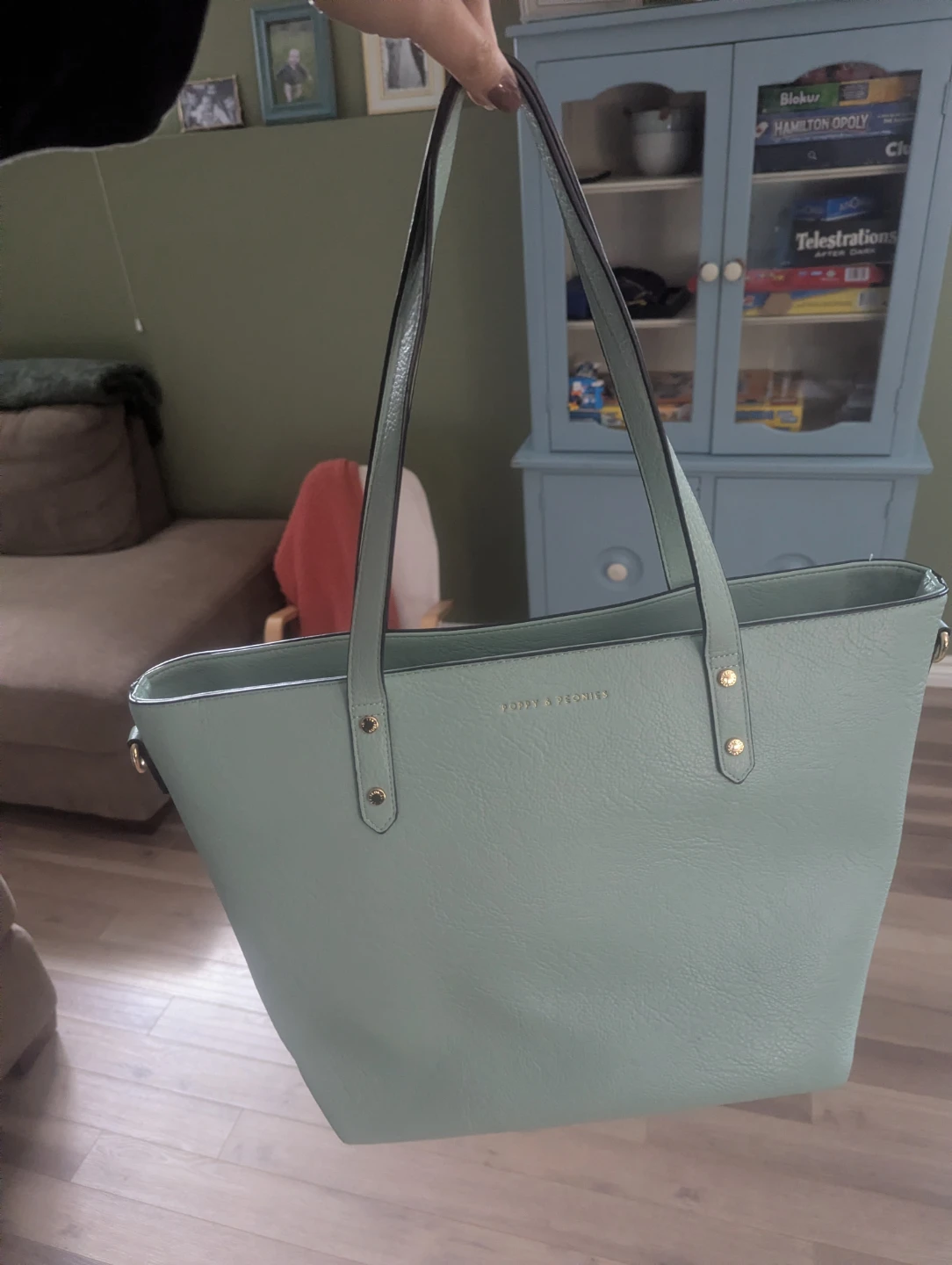 Poppy & Peonies Tote Bag