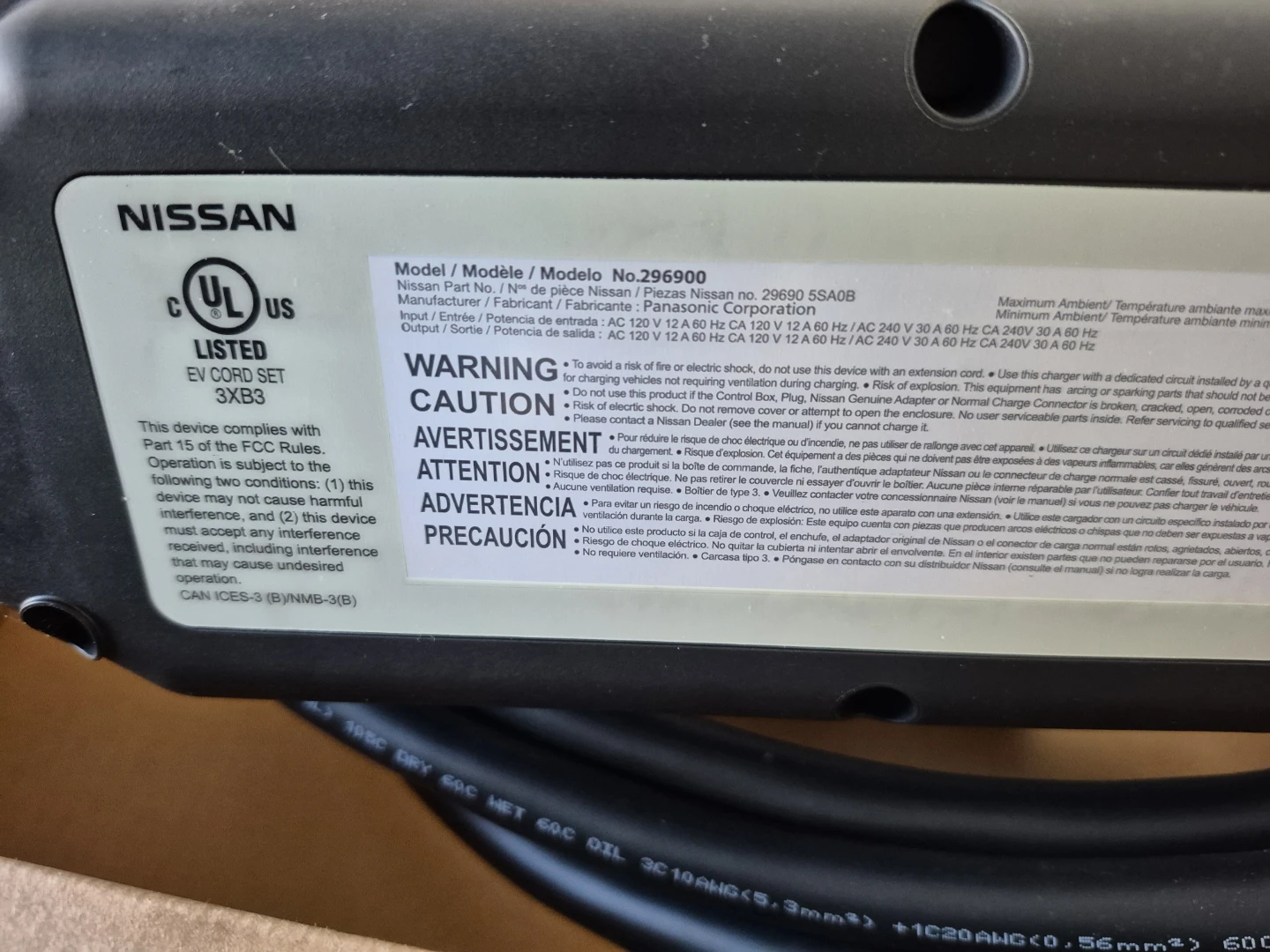 Nissan EV Charger - photo 3