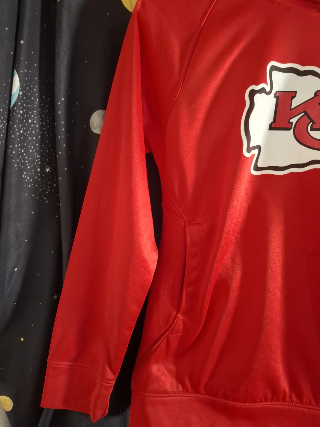 Kansas City Chiefs NFL Youth Red Hoodie Size L 14/16 - photo 3