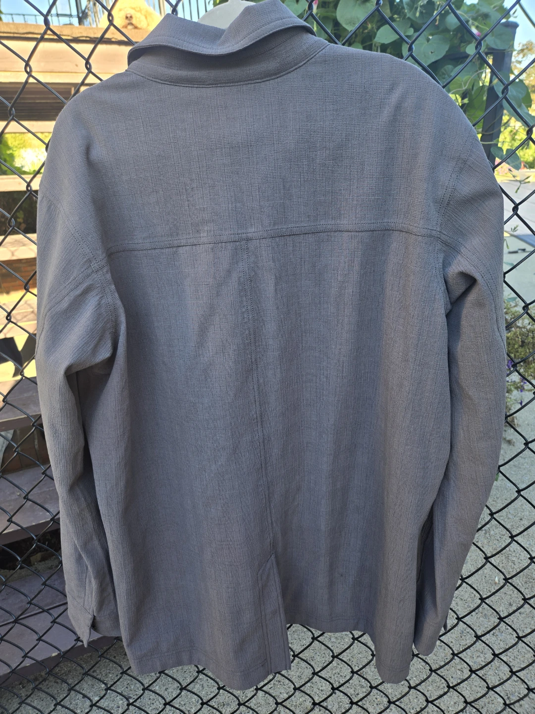 Men's Columbia Jacket.  XL Gray Zone Shell II rain jacket. EUC