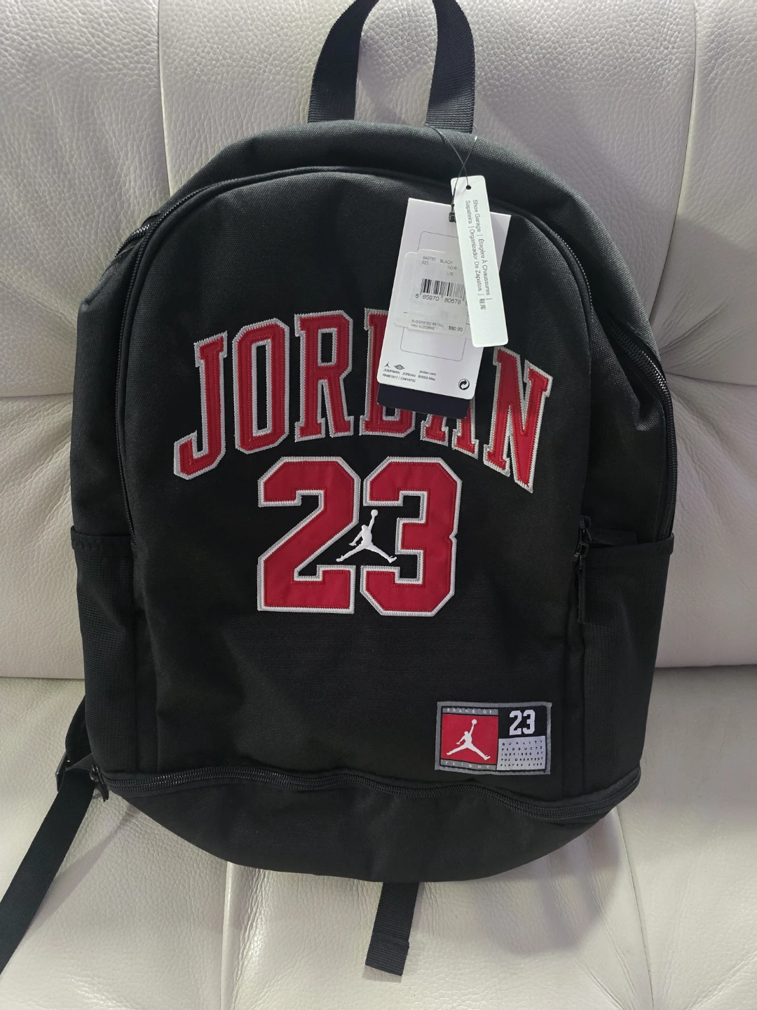 Jordan 23 Shoe Garage Backpack Black - photo 3