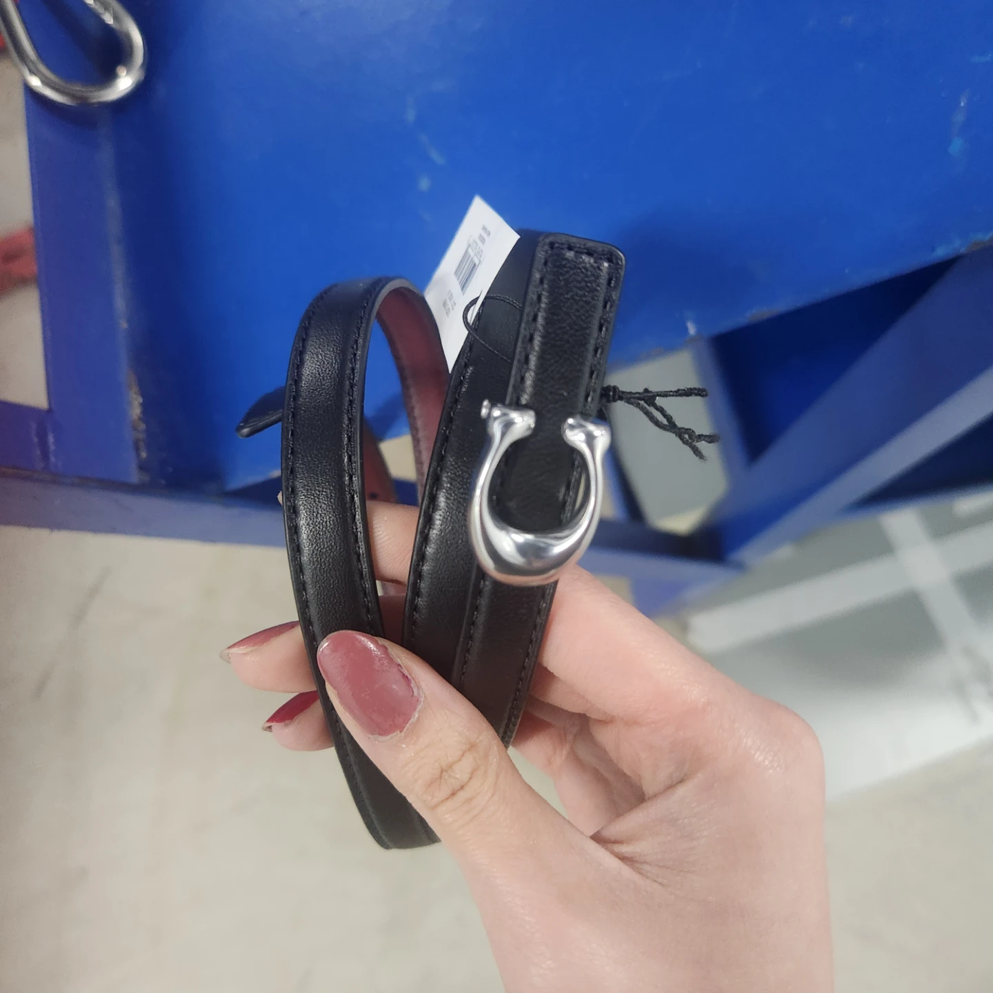 BNWT Coach leather Reversible Belt - 13mm
