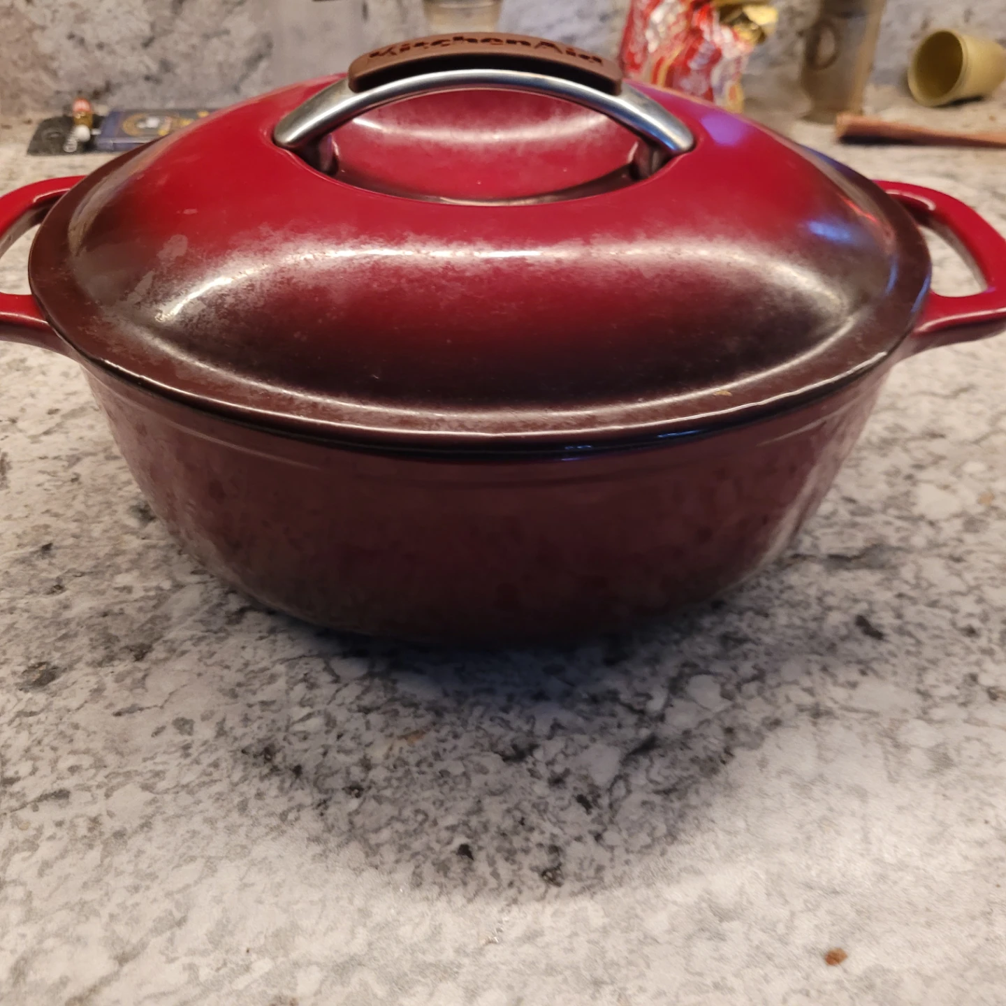 KitchenAid Enameled Cast Iron Dutch Oven - photo 2