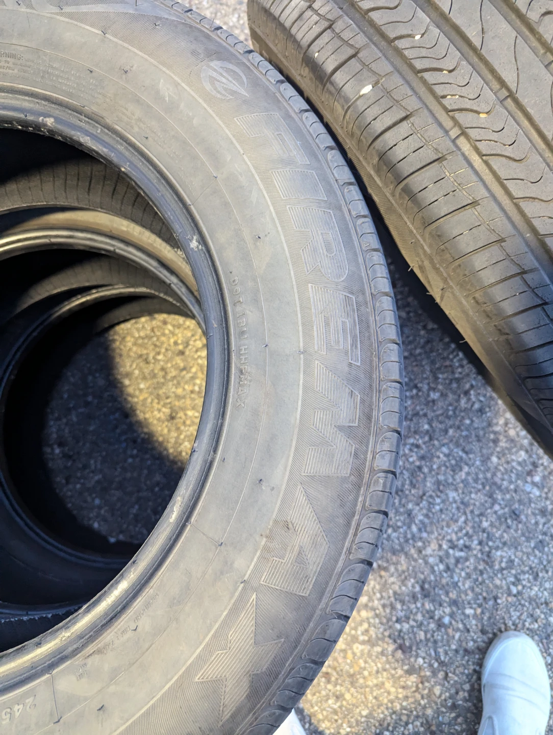 245/65R17 Firestone Firehawk Tires - photo 4
