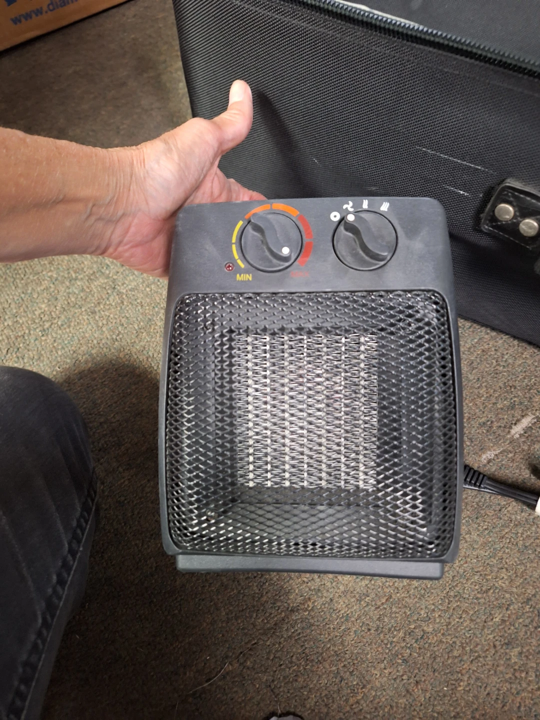 Airworks Portable Electric Heater