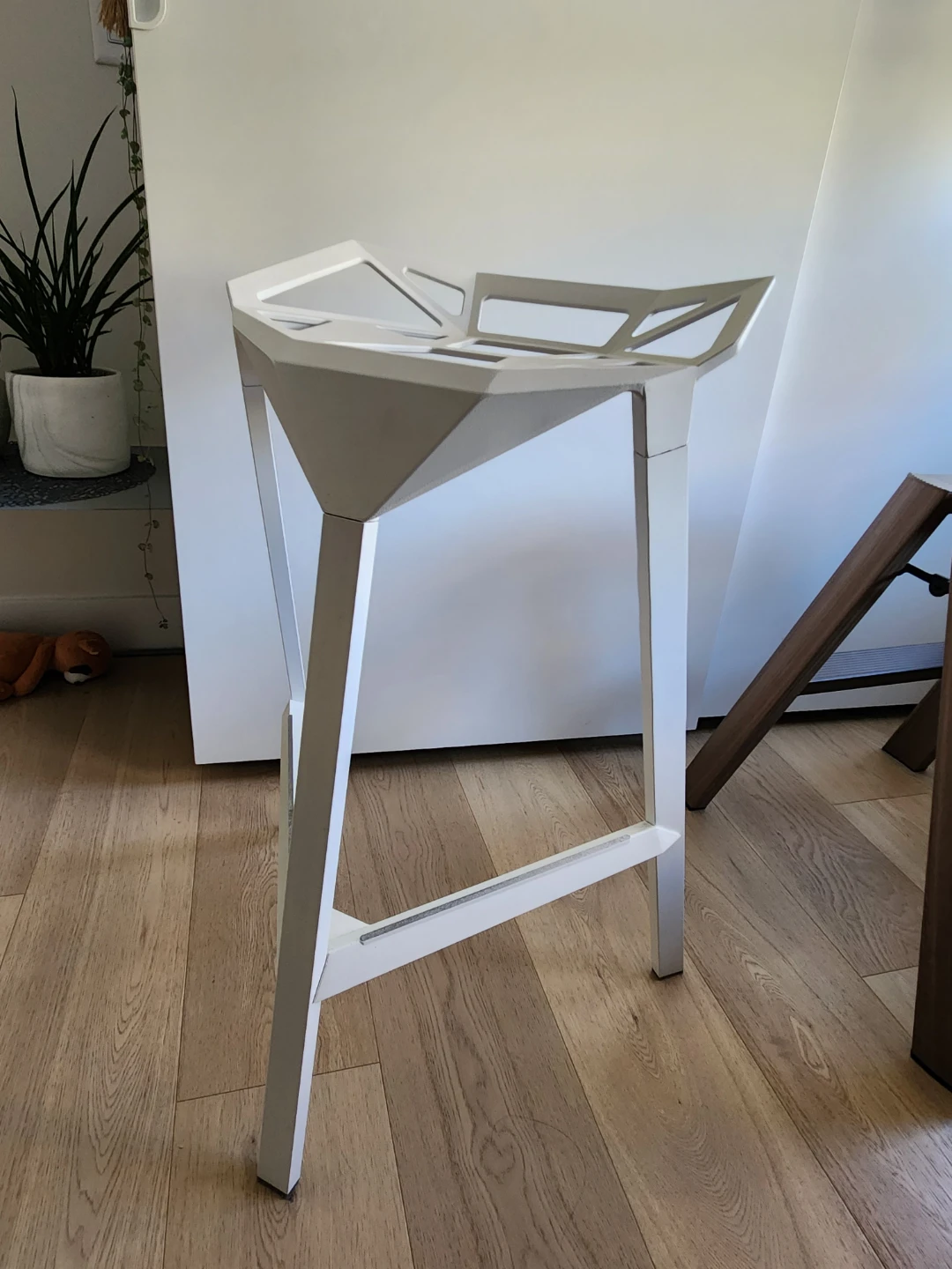 White Bar Stool