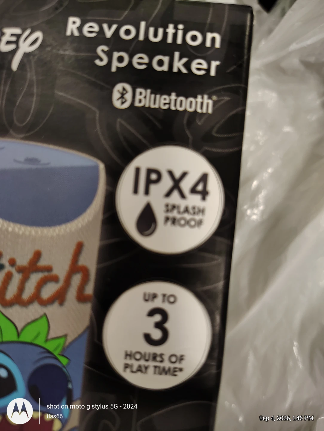 Disney Stitch Revolution Bluetooth Speaker - photo 2