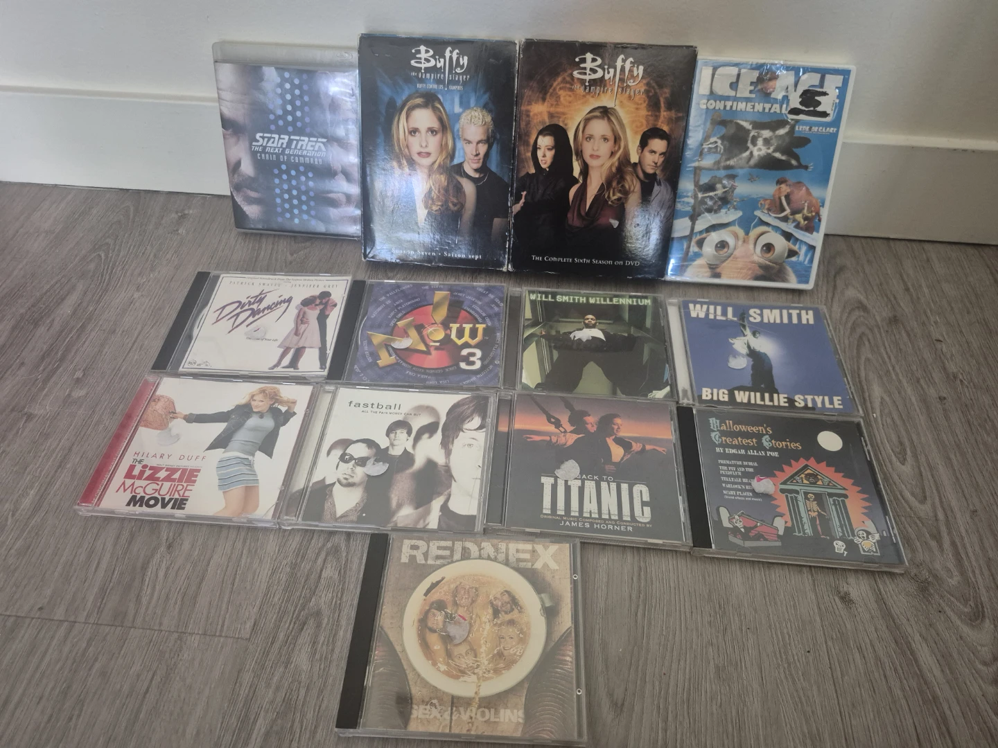 Assorted DVD and CD Collection
