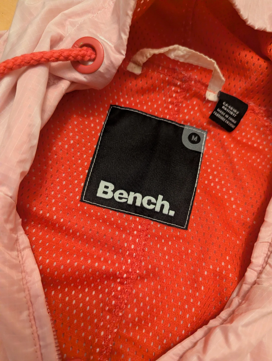 Bench Light Pink Hooded Windbreaker Jacket - photo 2