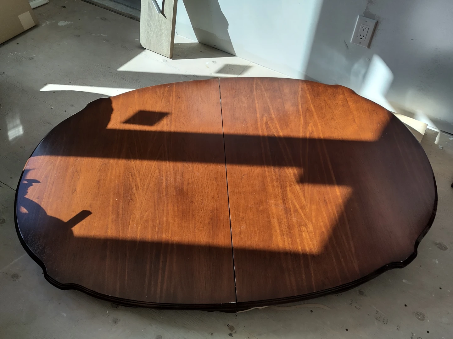 Vintage Solid Wood Dining Table - photo 2