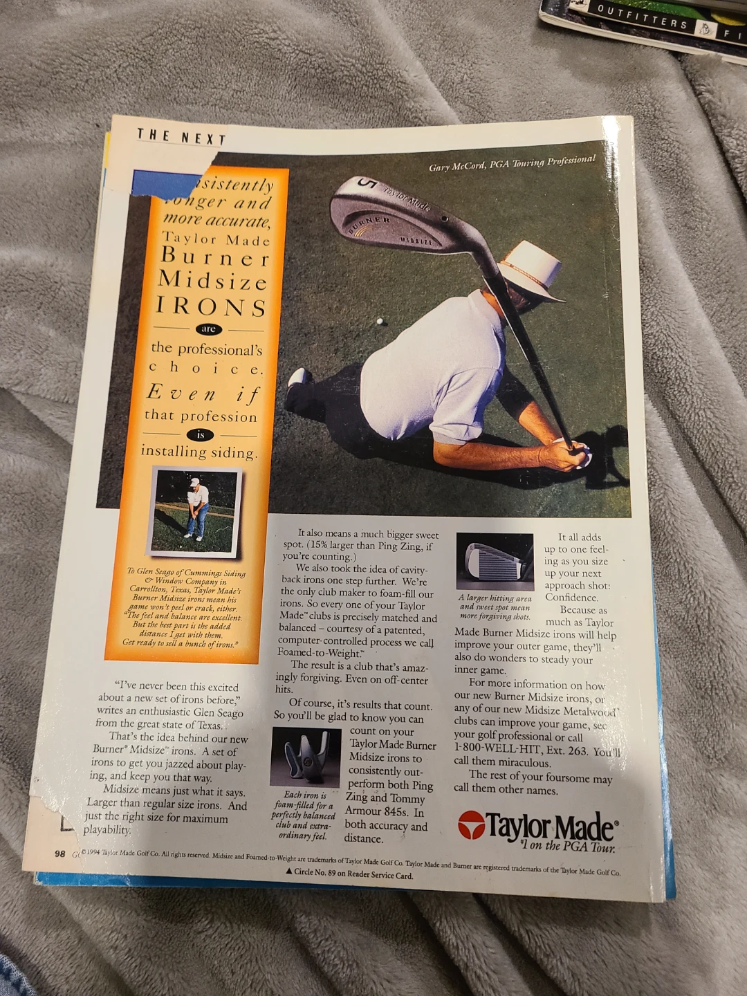 Vintage 1994 Golf Tips Magazine - photo 2