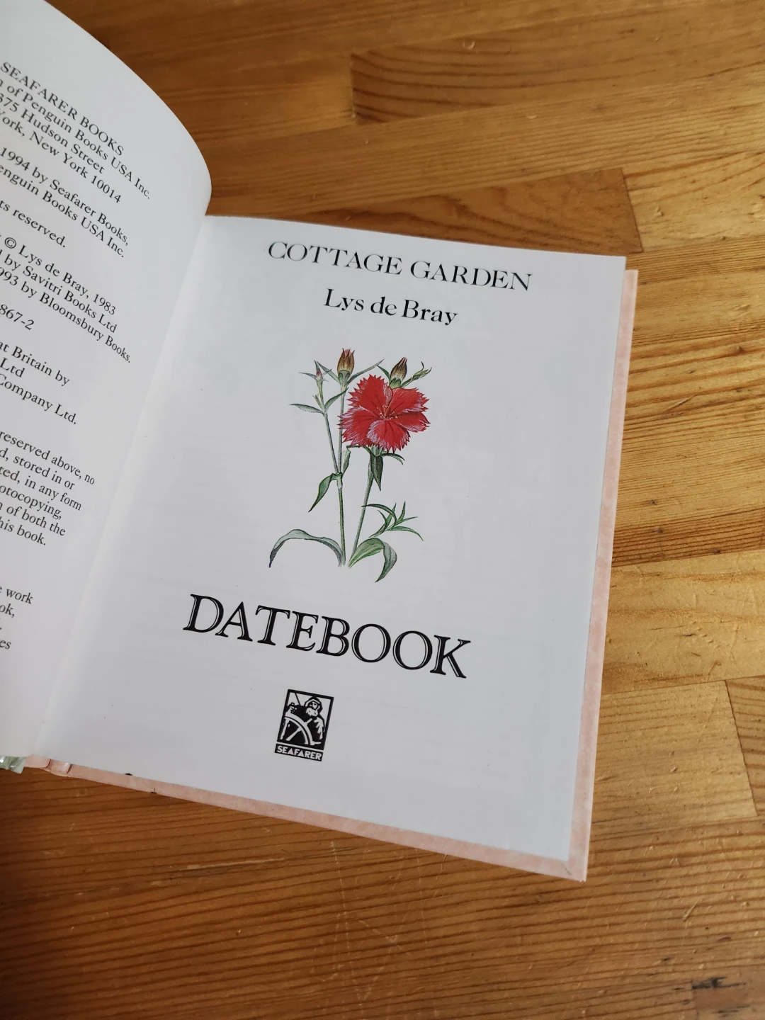 Cottage Garden Datebook by Lys de Bray - photo 2